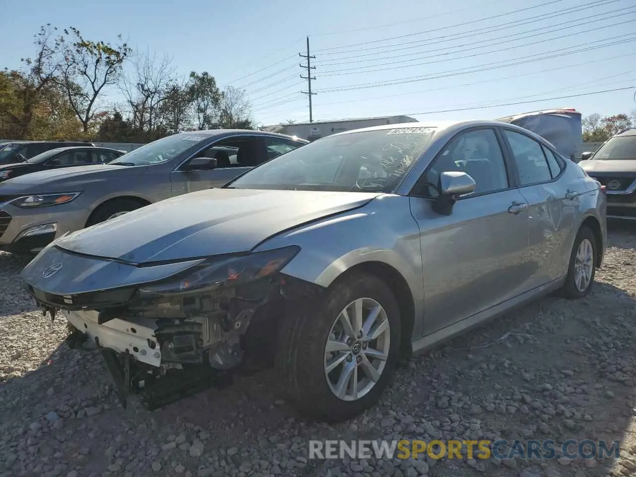 1 Photograph of a damaged car 4T1DAACK8SU509536 TOYOTA CAMRY 2025