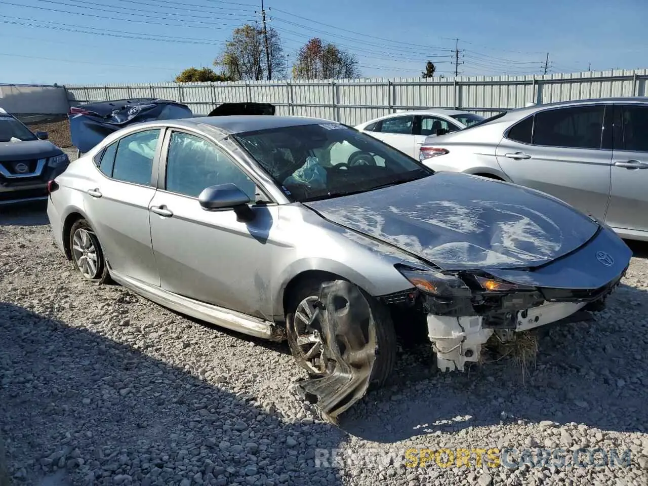 4 Photograph of a damaged car 4T1DAACK8SU509536 TOYOTA CAMRY 2025