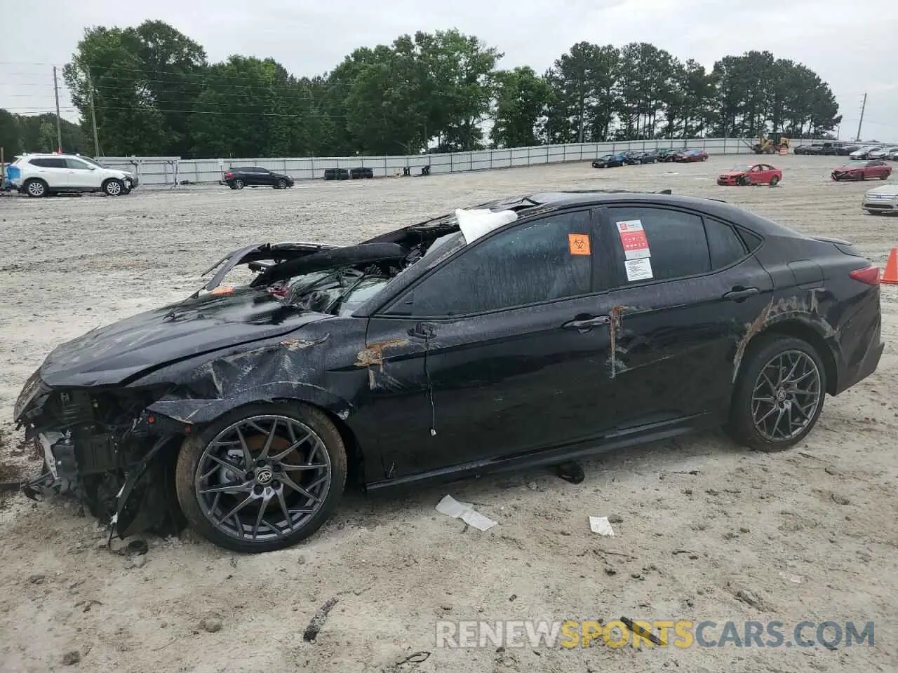 1 Photograph of a damaged car 4T1DAACK8SU542374 TOYOTA CAMRY 2025