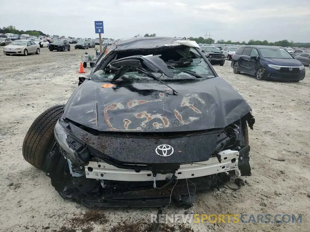 5 Photograph of a damaged car 4T1DAACK8SU542374 TOYOTA CAMRY 2025