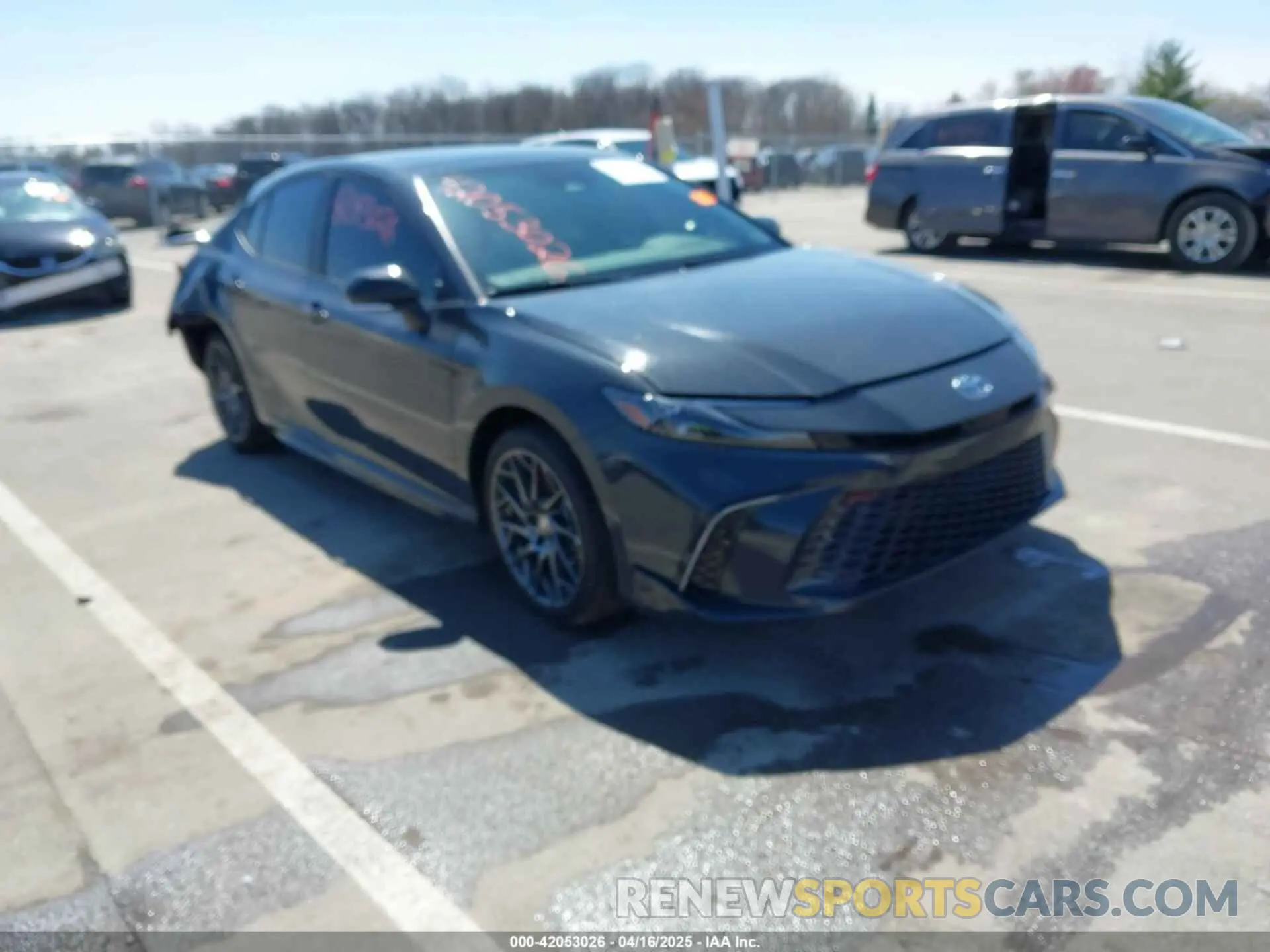 1 Photograph of a damaged car 4T1DAACK8SU591199 TOYOTA CAMRY 2025