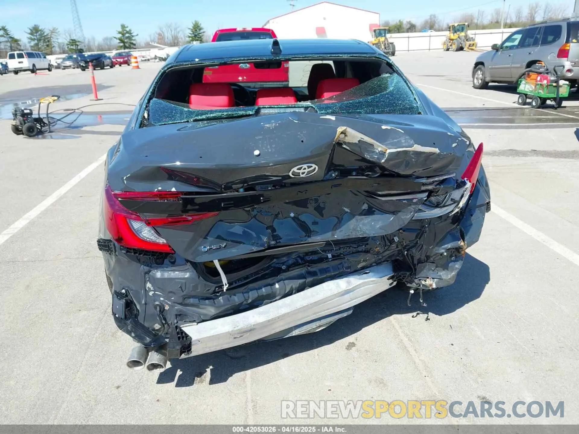 6 Photograph of a damaged car 4T1DAACK8SU591199 TOYOTA CAMRY 2025