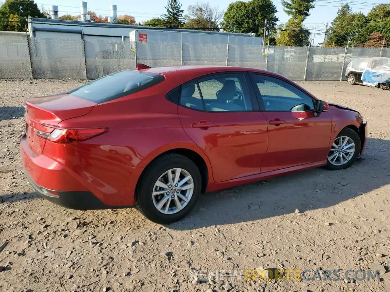 3 Photograph of a damaged car 4T1DAACK9SU005349 TOYOTA CAMRY 2025