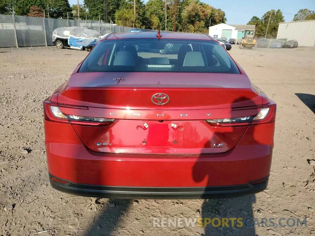 6 Photograph of a damaged car 4T1DAACK9SU005349 TOYOTA CAMRY 2025