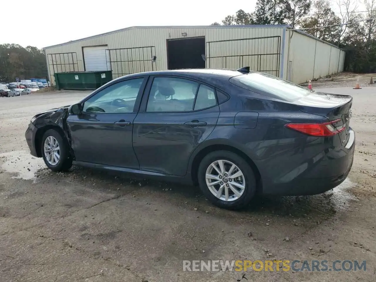 2 Photograph of a damaged car 4T1DAACK9SU009305 TOYOTA CAMRY 2025