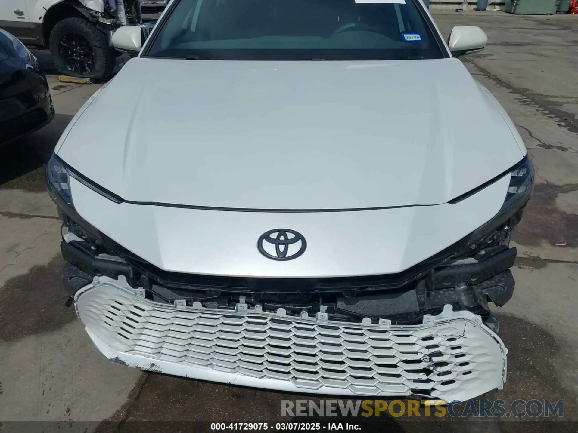 13 Photograph of a damaged car 4T1DAACK9SU018876 TOYOTA CAMRY 2025