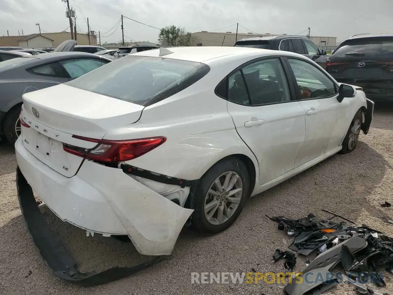 3 Photograph of a damaged car 4T1DAACK9SU029800 TOYOTA CAMRY 2025