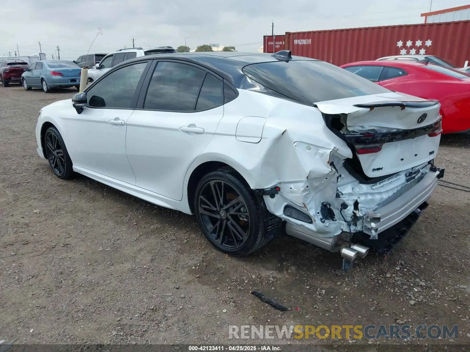 3 Photograph of a damaged car 4T1DAACK9SU057936 TOYOTA CAMRY 2025