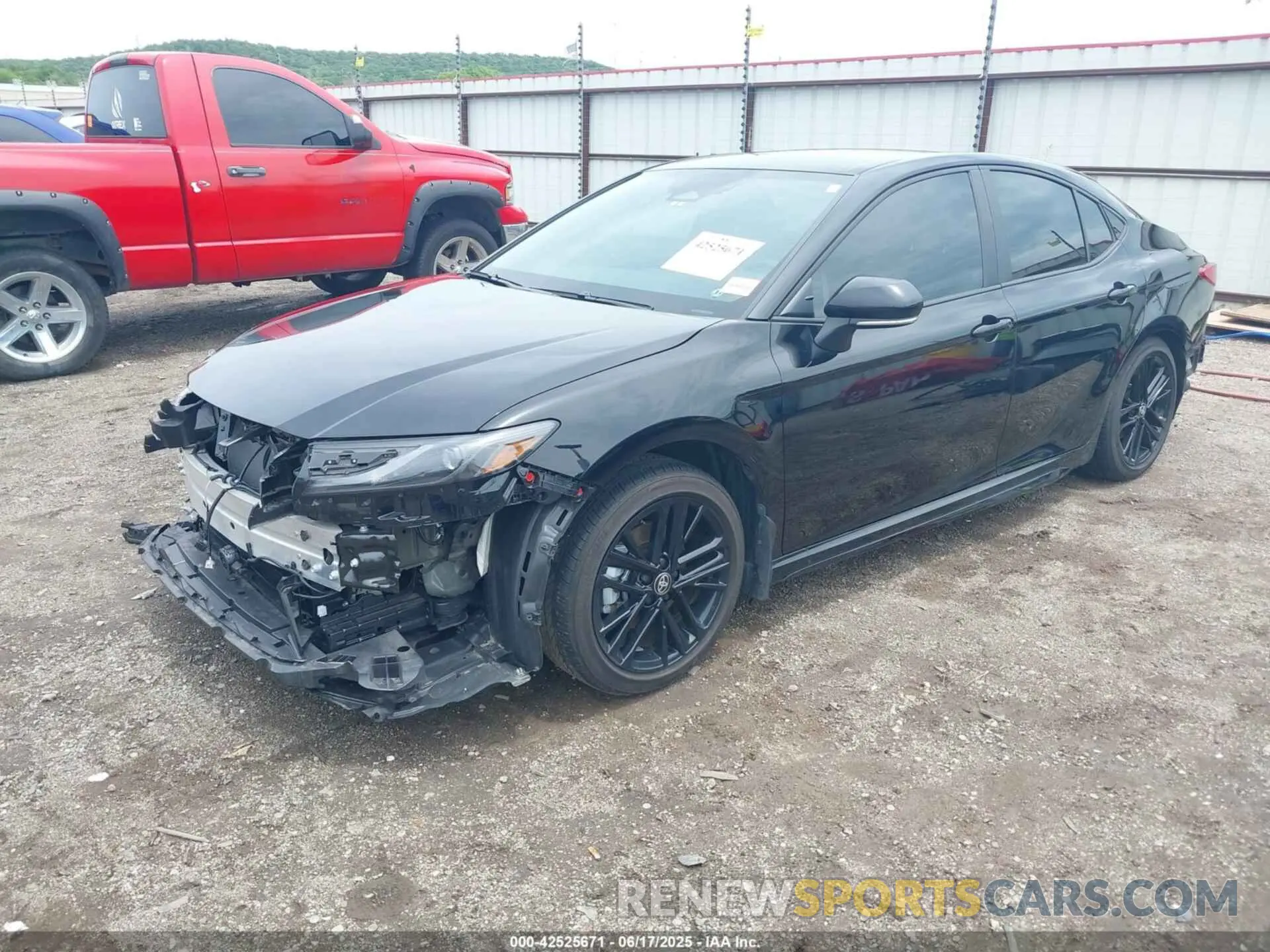 2 Photograph of a damaged car 4T1DAACK9SU067687 TOYOTA CAMRY 2025