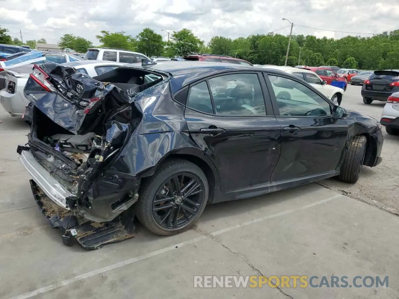 3 Photograph of a damaged car 4T1DAACK9SU099569 TOYOTA CAMRY 2025