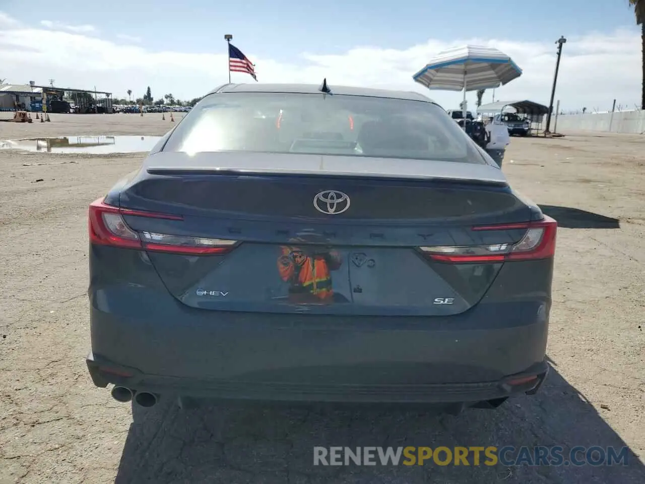 6 Photograph of a damaged car 4T1DAACK9SU102888 TOYOTA CAMRY 2025