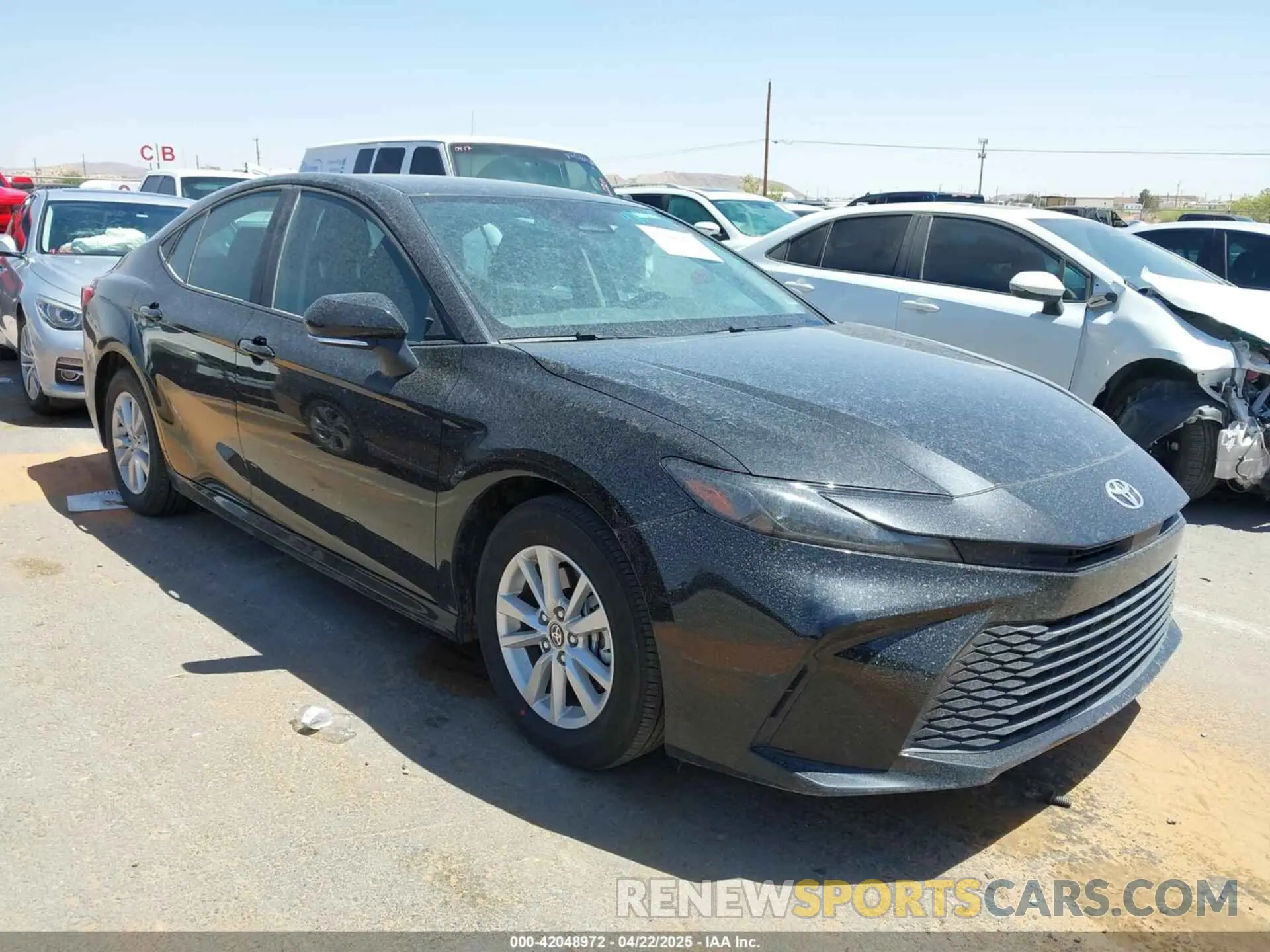 1 Photograph of a damaged car 4T1DAACK9SU522182 TOYOTA CAMRY 2025