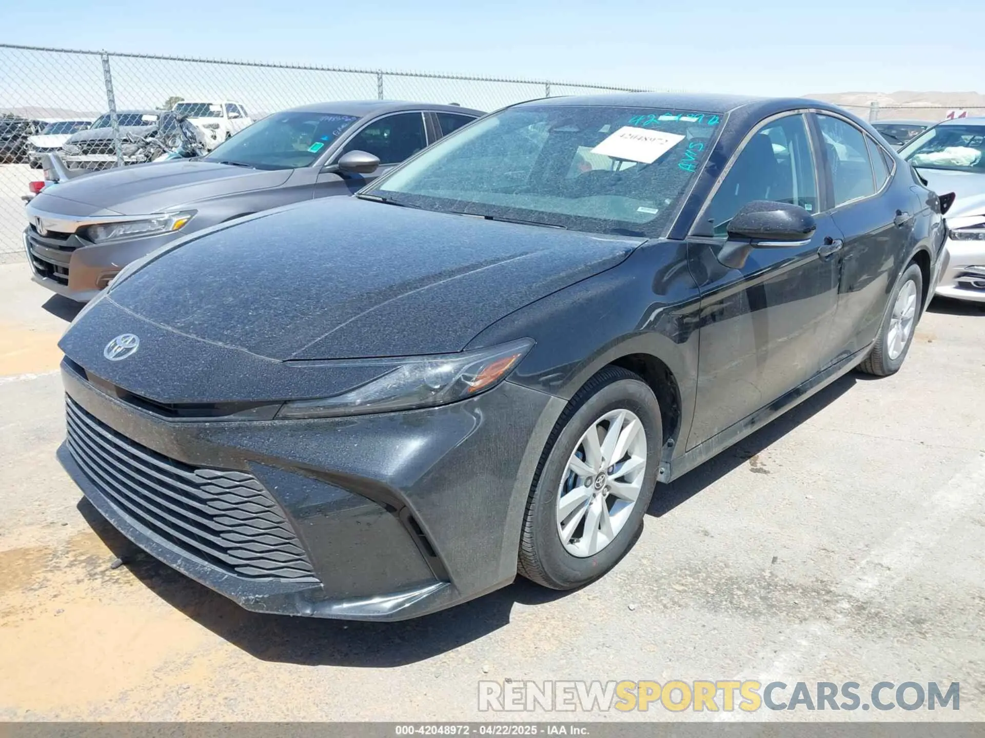 2 Photograph of a damaged car 4T1DAACK9SU522182 TOYOTA CAMRY 2025