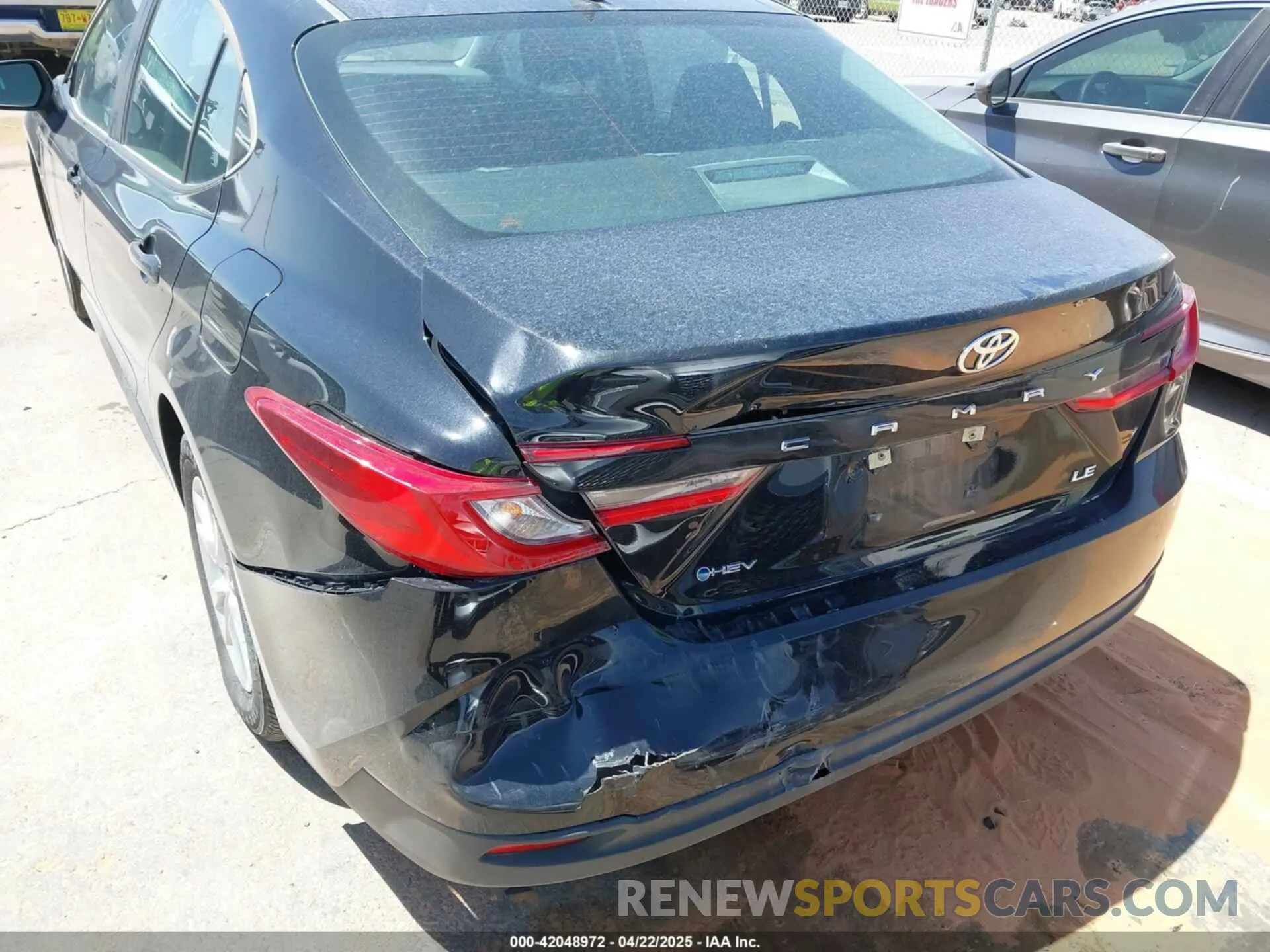 6 Photograph of a damaged car 4T1DAACK9SU522182 TOYOTA CAMRY 2025