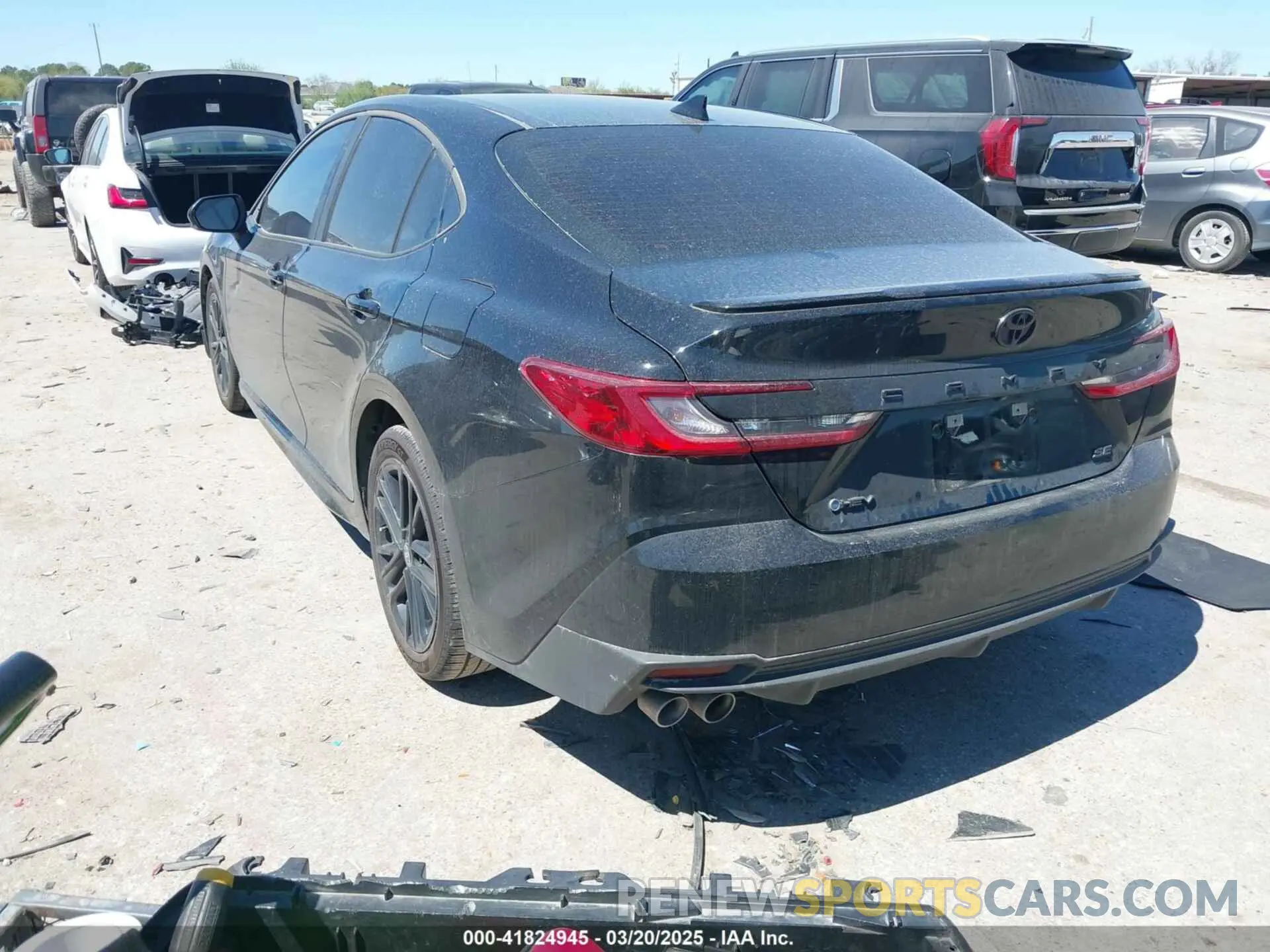 3 Photograph of a damaged car 4T1DAACK9SU531612 TOYOTA CAMRY 2025