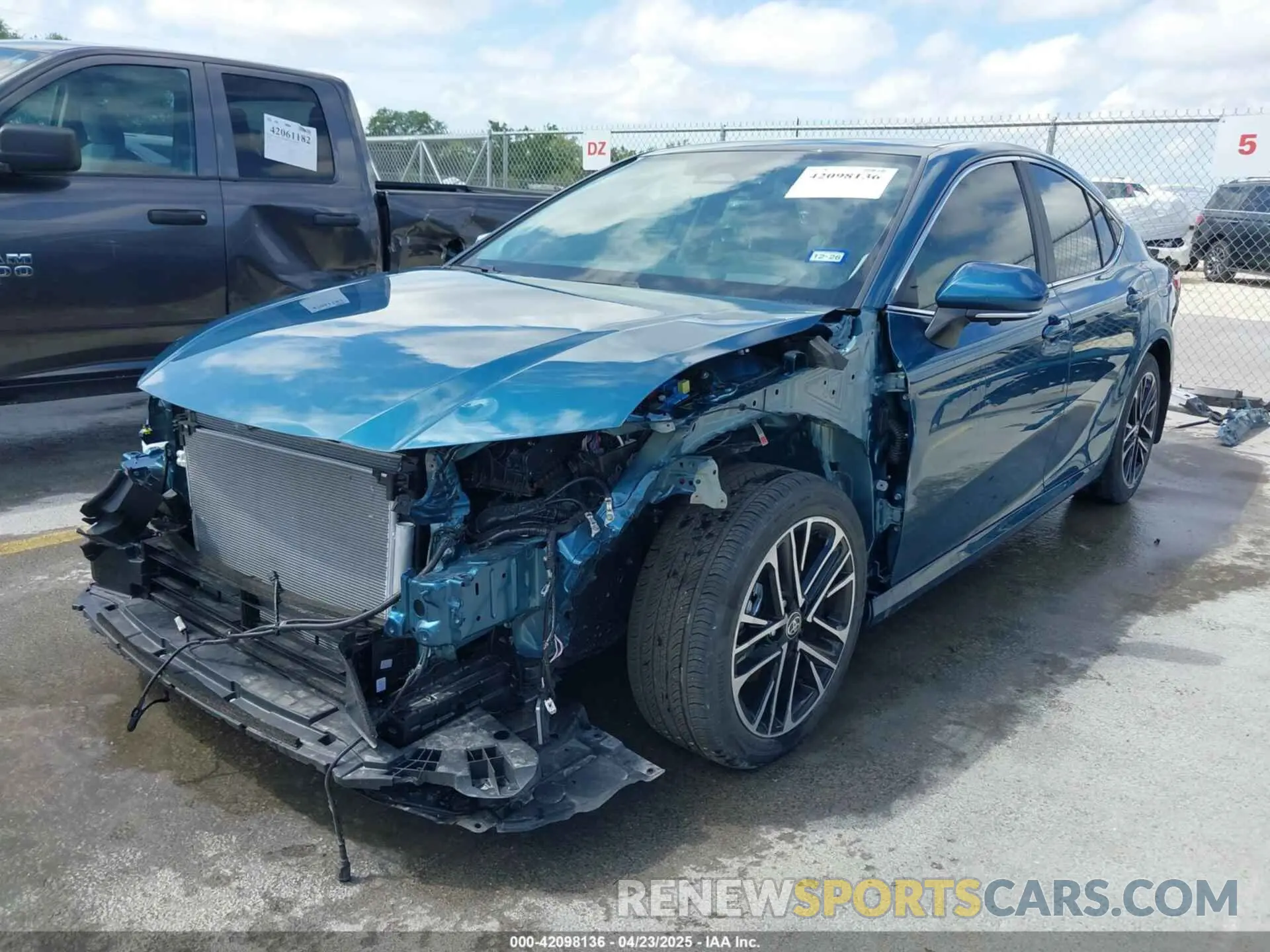 2 Photograph of a damaged car 4T1DAACK9SU566859 TOYOTA CAMRY 2025