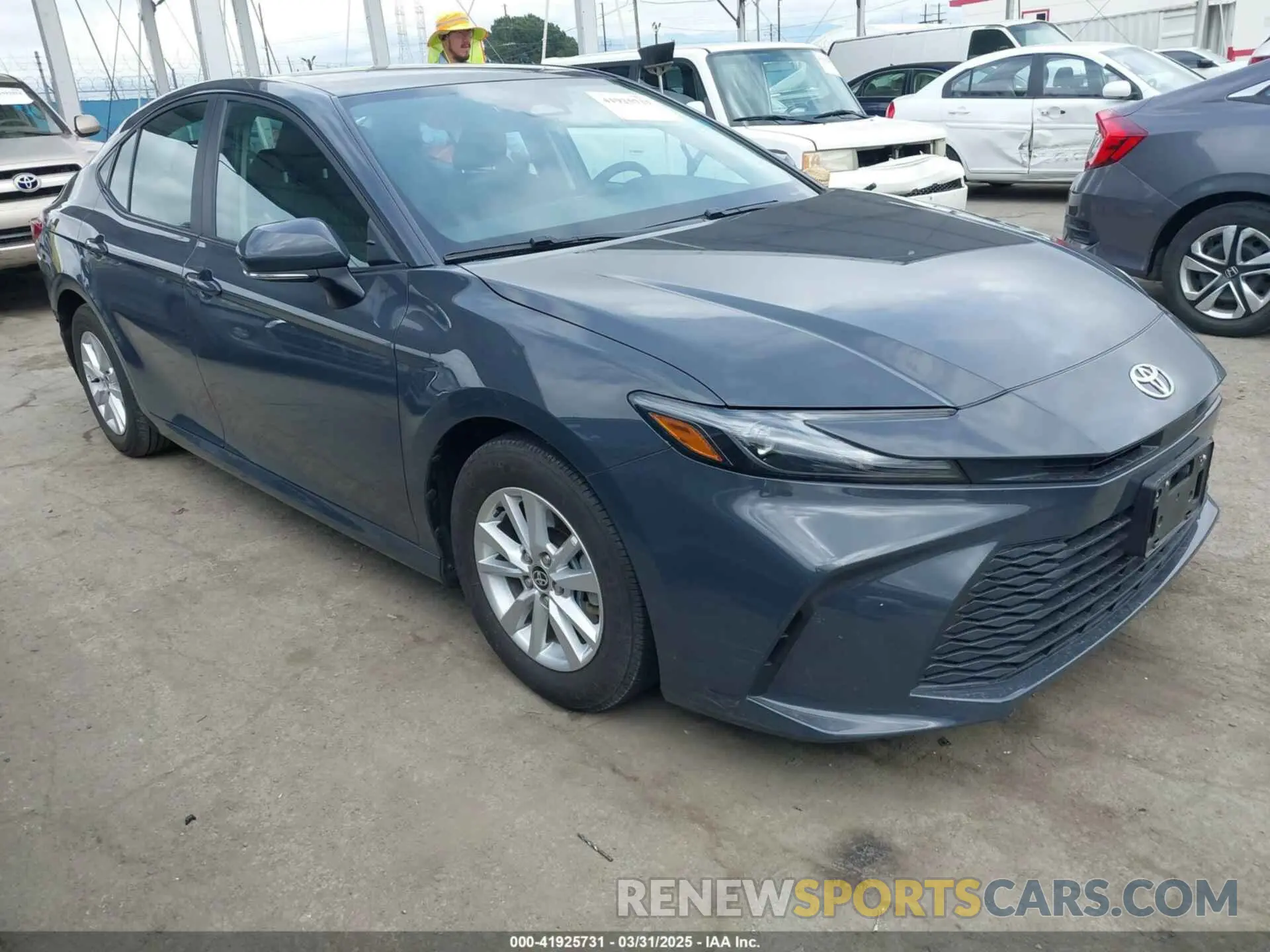 1 Photograph of a damaged car 4T1DAACKXSU020264 TOYOTA CAMRY 2025