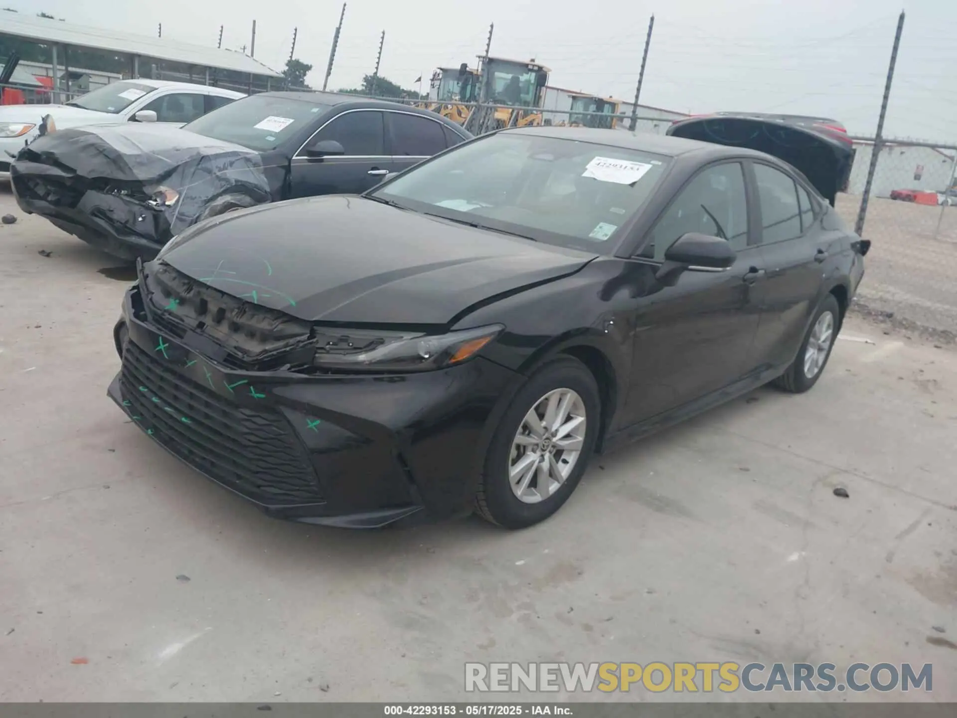 2 Photograph of a damaged car 4T1DAACKXSU022712 TOYOTA CAMRY 2025
