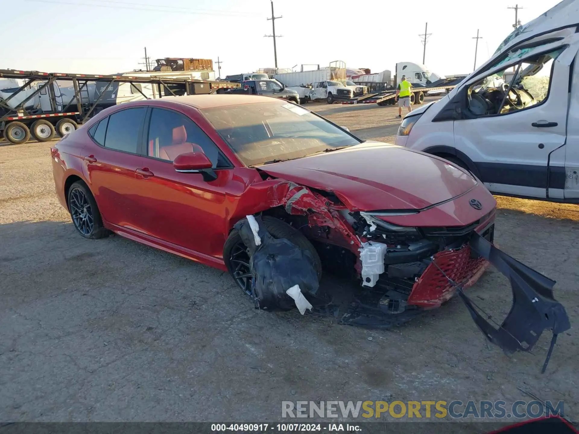 1 Photograph of a damaged car 4T1DAACKXSU043513 TOYOTA CAMRY 2025