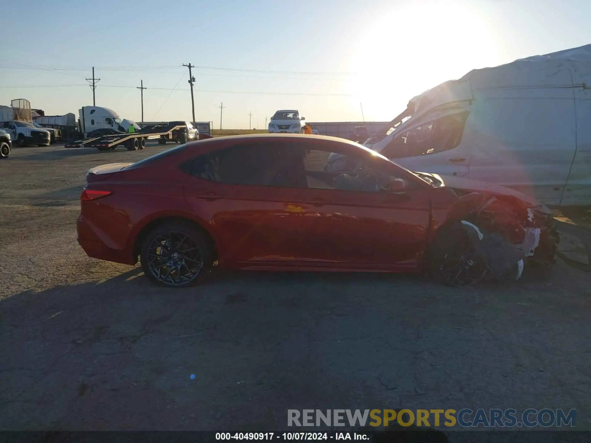 13 Photograph of a damaged car 4T1DAACKXSU043513 TOYOTA CAMRY 2025