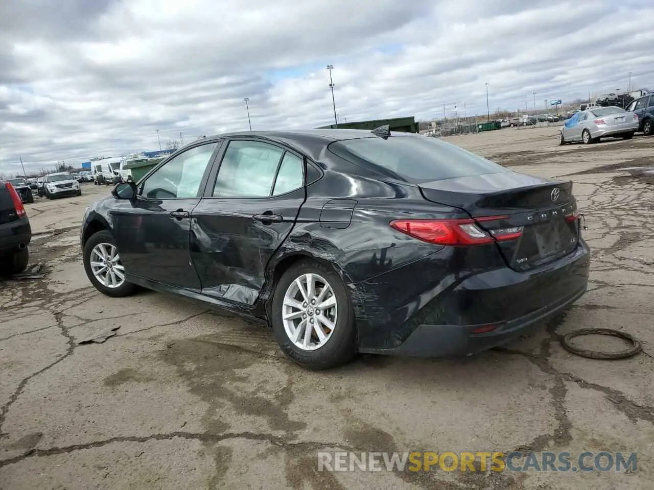2 Photograph of a damaged car 4T1DAACKXSU073157 TOYOTA CAMRY 2025