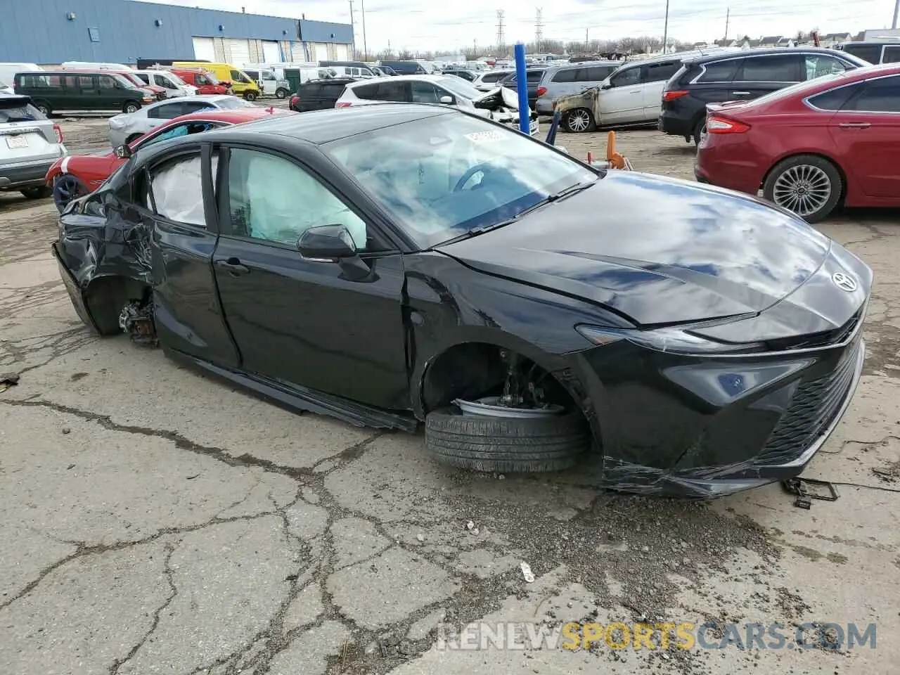 4 Photograph of a damaged car 4T1DAACKXSU073157 TOYOTA CAMRY 2025