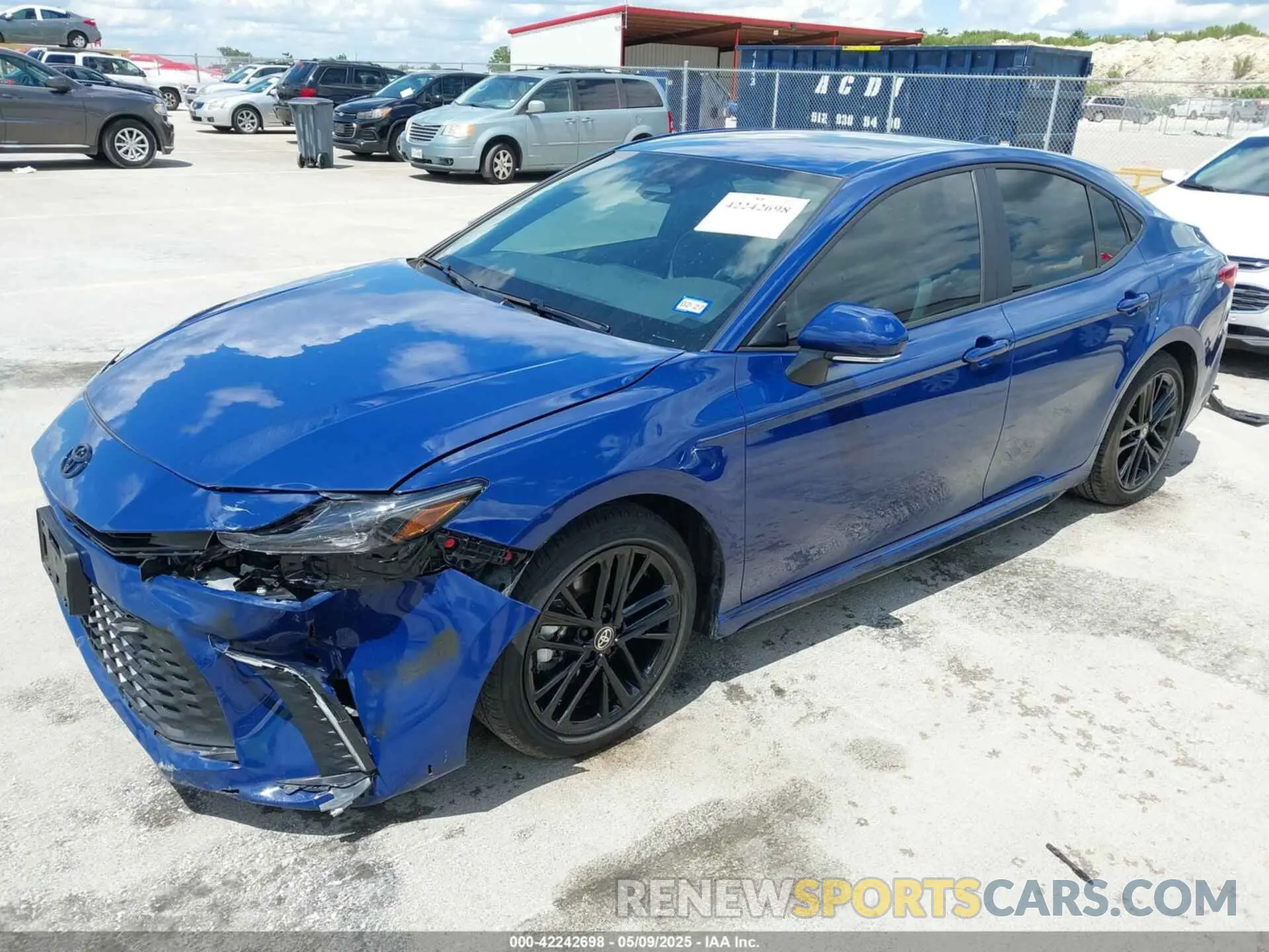 2 Photograph of a damaged car 4T1DAACKXSU112071 TOYOTA CAMRY 2025