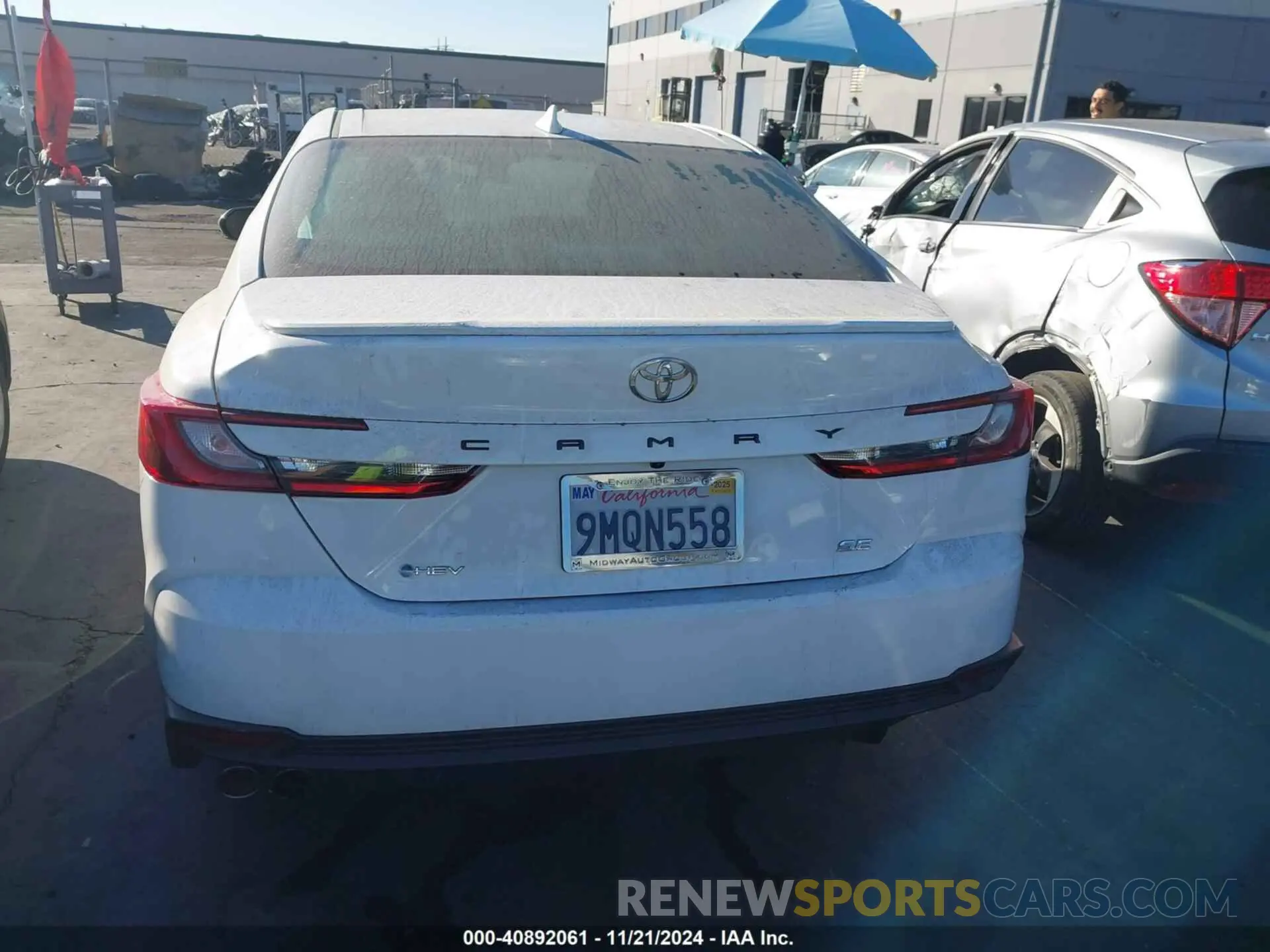 16 Photograph of a damaged car 4T1DAACKXSU502247 TOYOTA CAMRY 2025