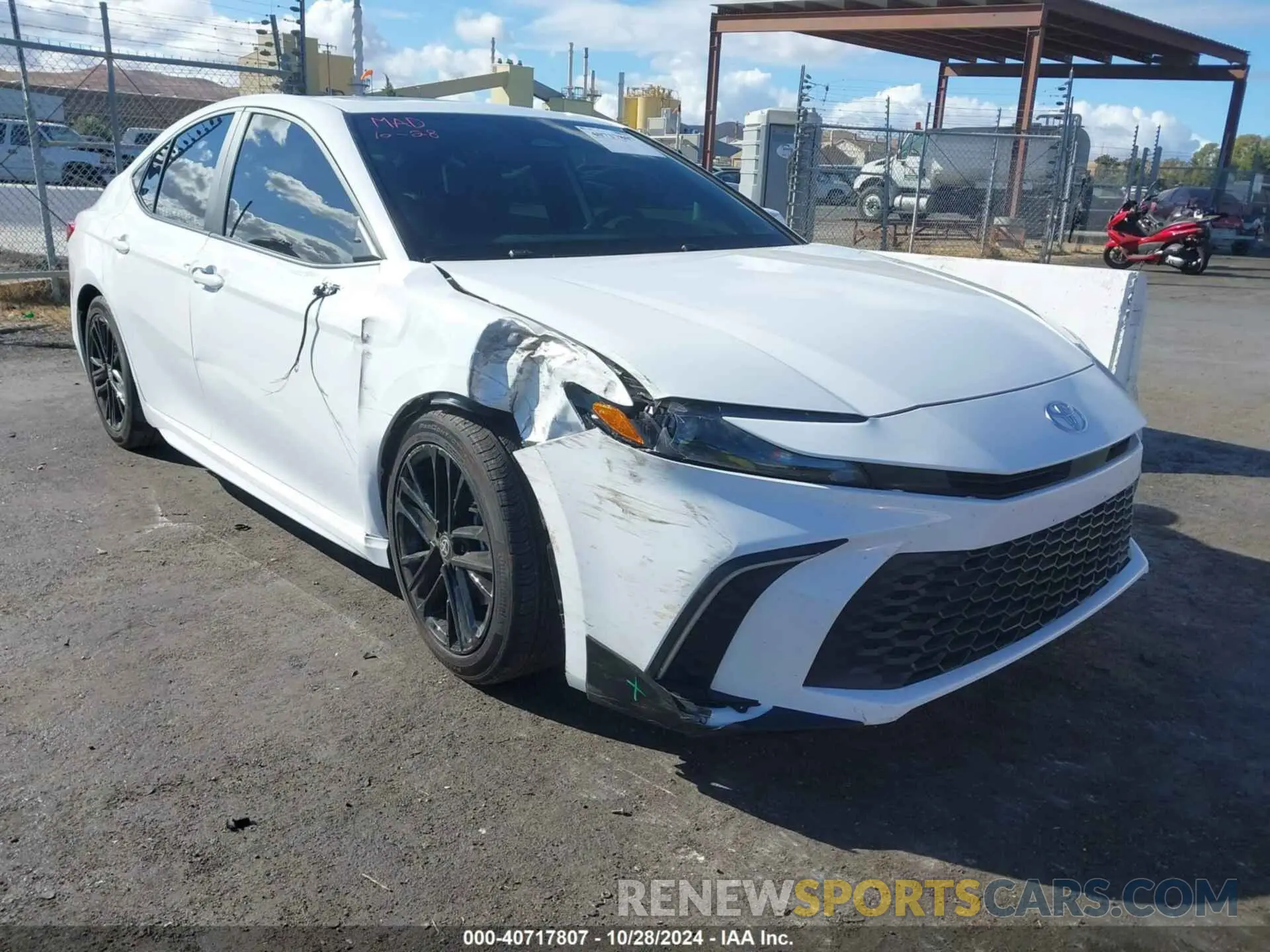 1 Photograph of a damaged car 4T1DAACKXSU517430 TOYOTA CAMRY 2025