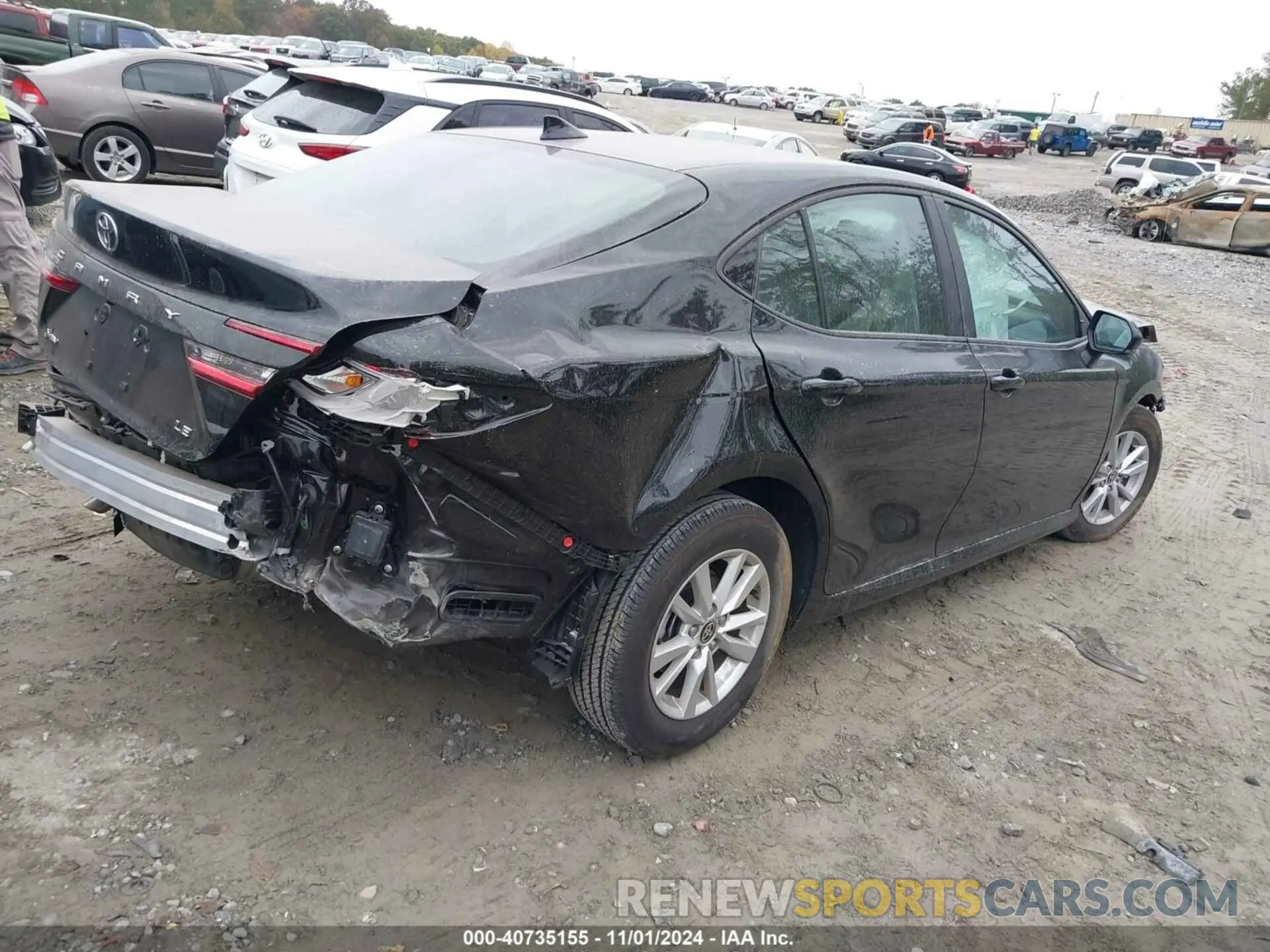 4 Photograph of a damaged car 4T1DAACKXSU521977 TOYOTA CAMRY 2025
