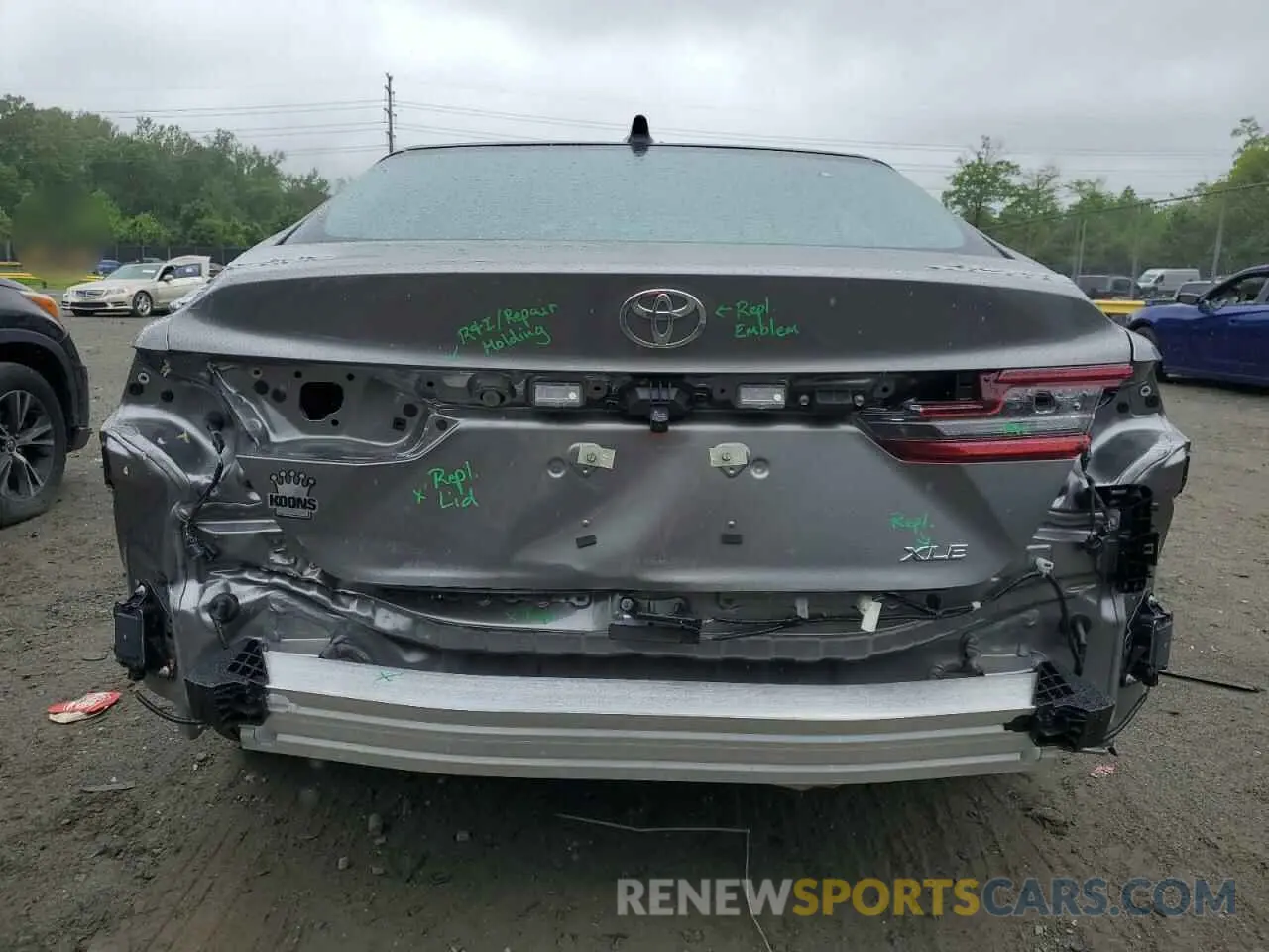 6 Photograph of a damaged car 4T1DAACKXSU554669 TOYOTA CAMRY 2025