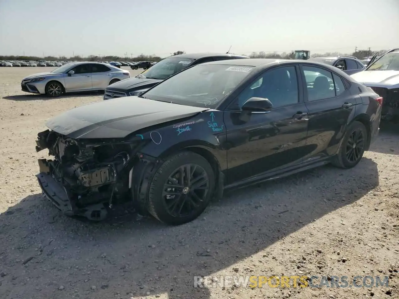 1 Photograph of a damaged car 4T1DAACKXSU558723 TOYOTA CAMRY 2025