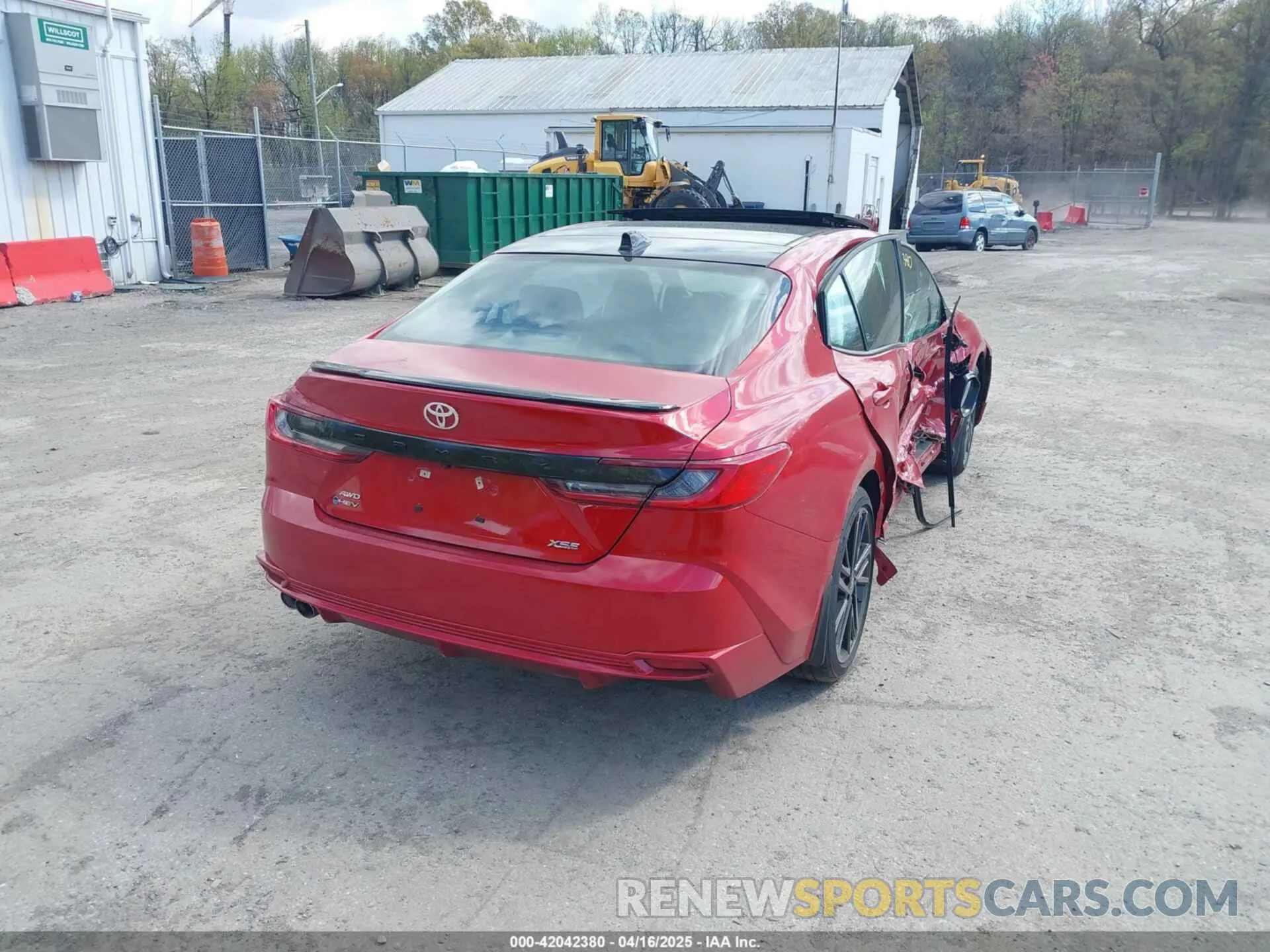 4 Photograph of a damaged car 4T1DBADK0SU000651 TOYOTA CAMRY 2025