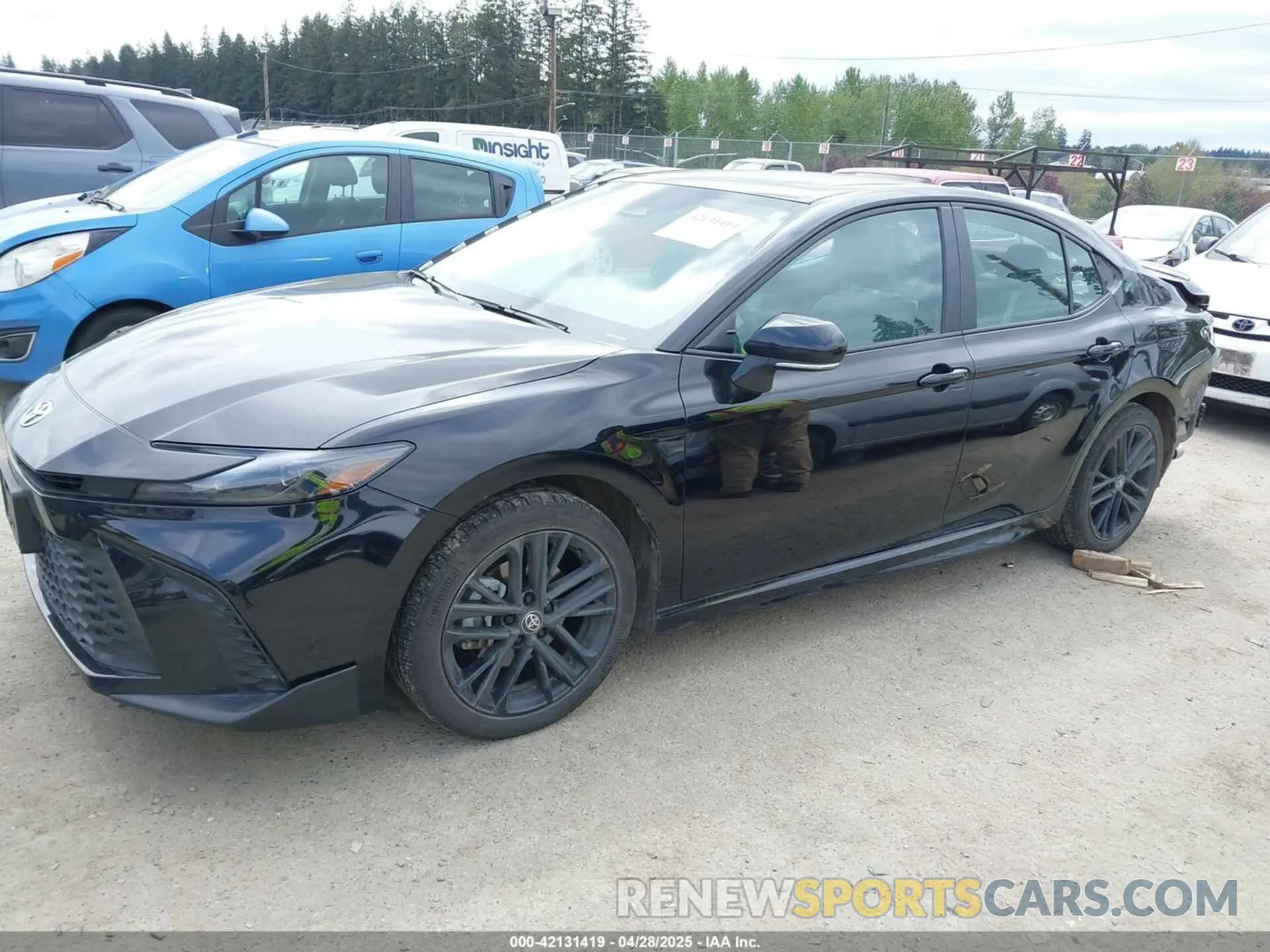 2 Photograph of a damaged car 4T1DBADK0SU000861 TOYOTA CAMRY 2025