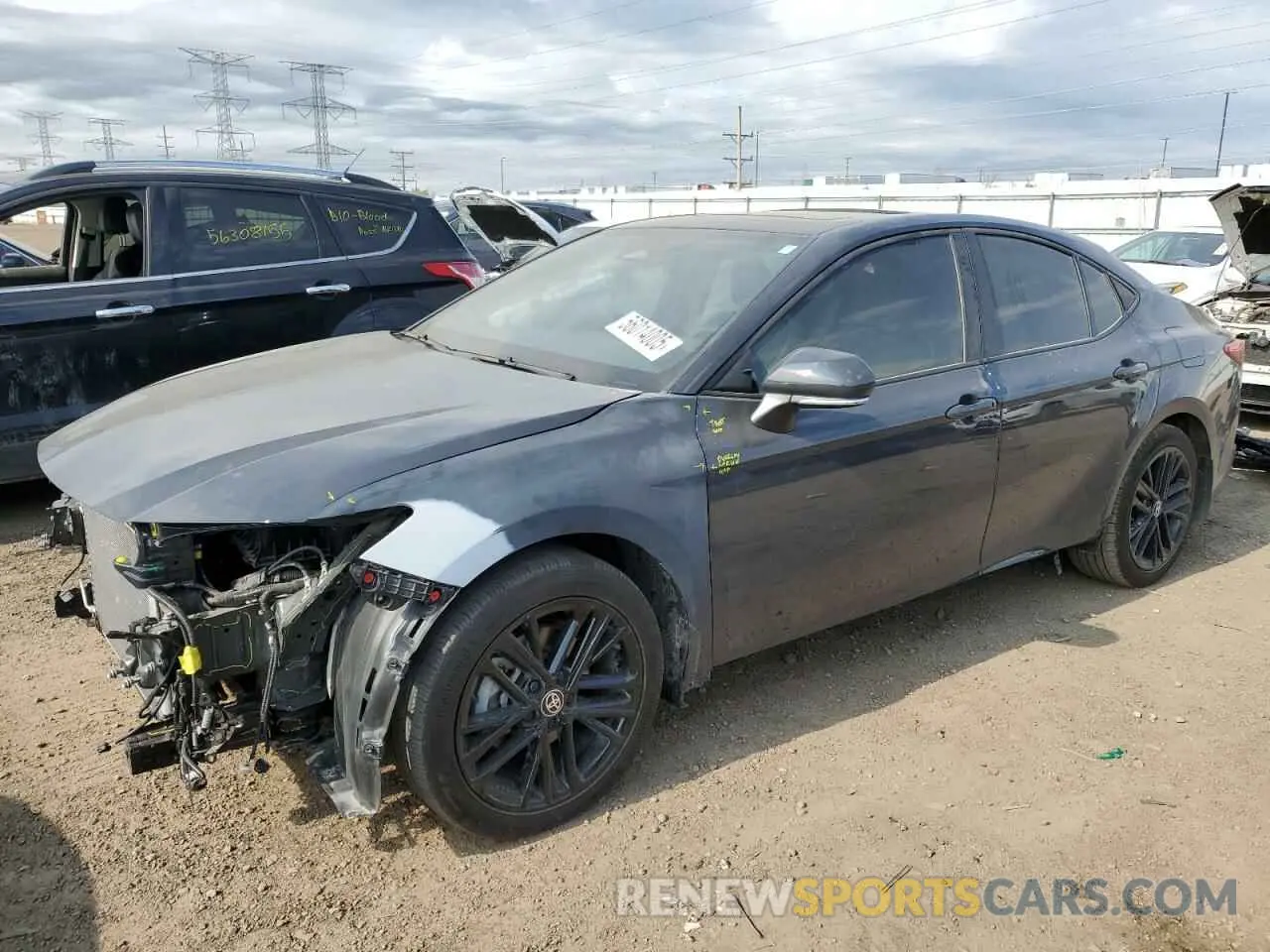 1 Photograph of a damaged car 4T1DBADK0SU505539 TOYOTA CAMRY 2025
