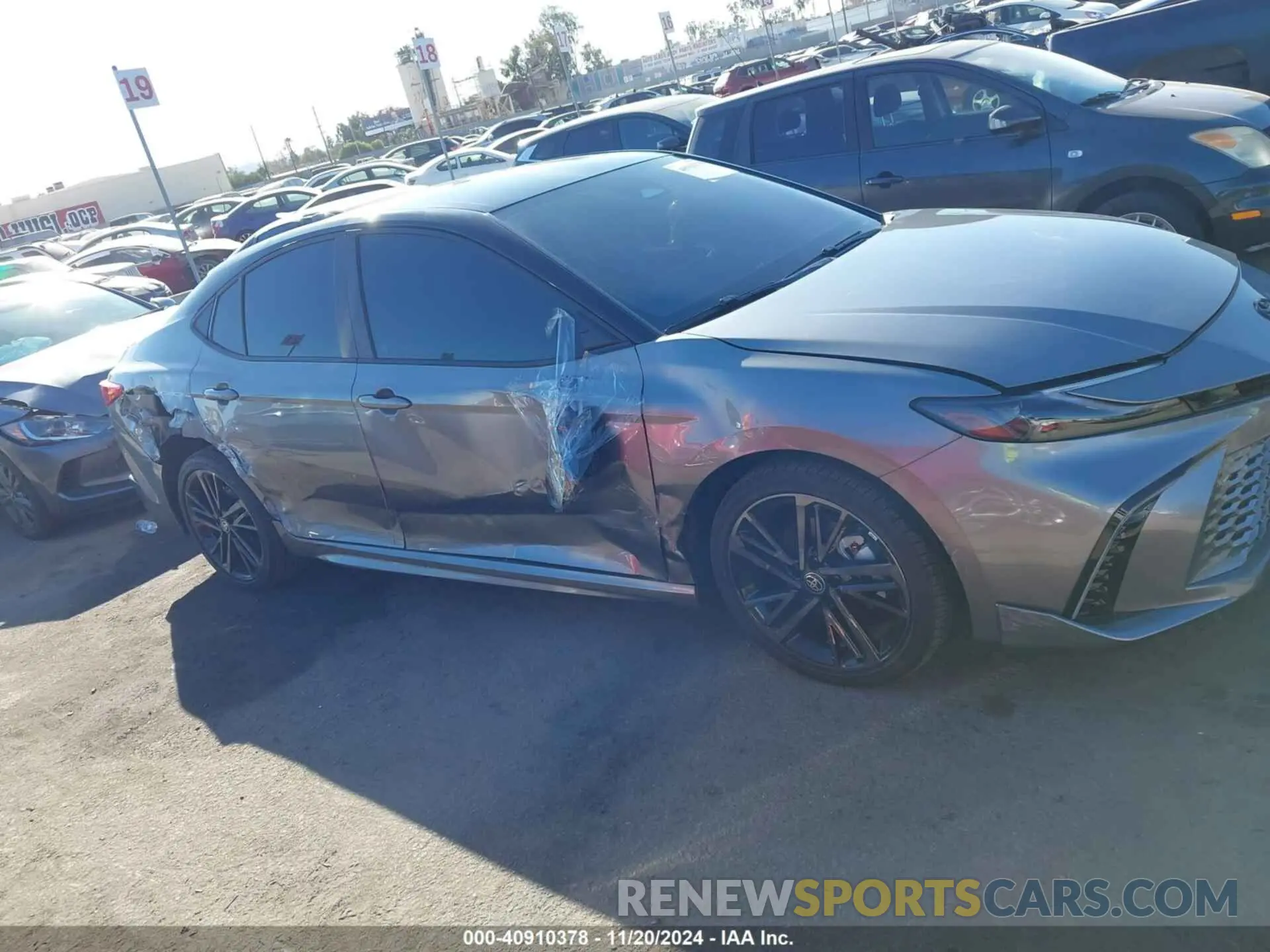 13 Photograph of a damaged car 4T1DBADK0SU511549 TOYOTA CAMRY 2025