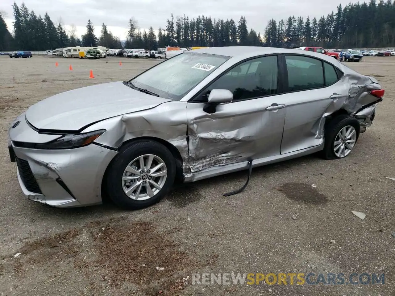 1 Photograph of a damaged car 4T1DBADK0SU515018 TOYOTA CAMRY 2025
