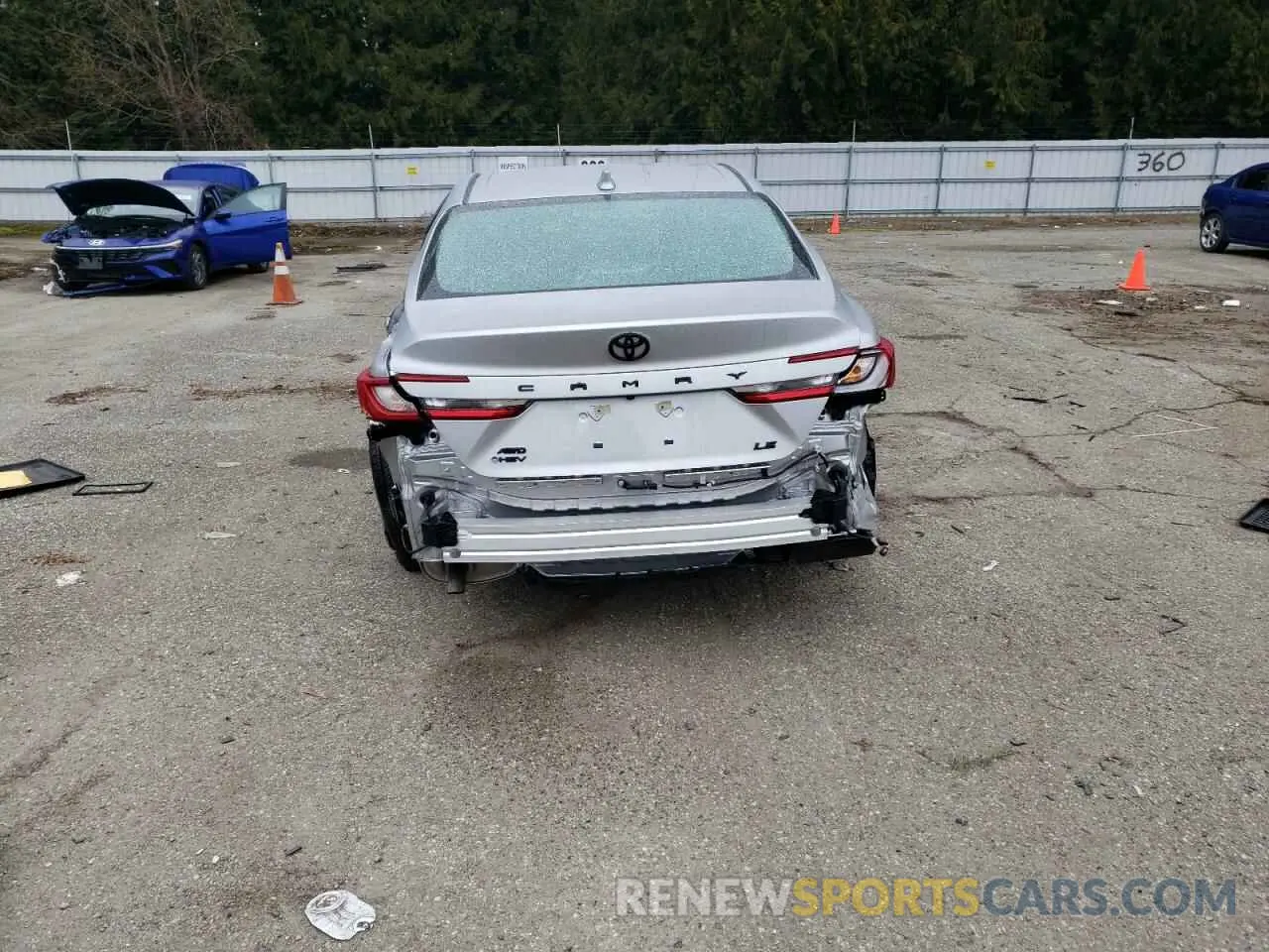 6 Photograph of a damaged car 4T1DBADK0SU515018 TOYOTA CAMRY 2025