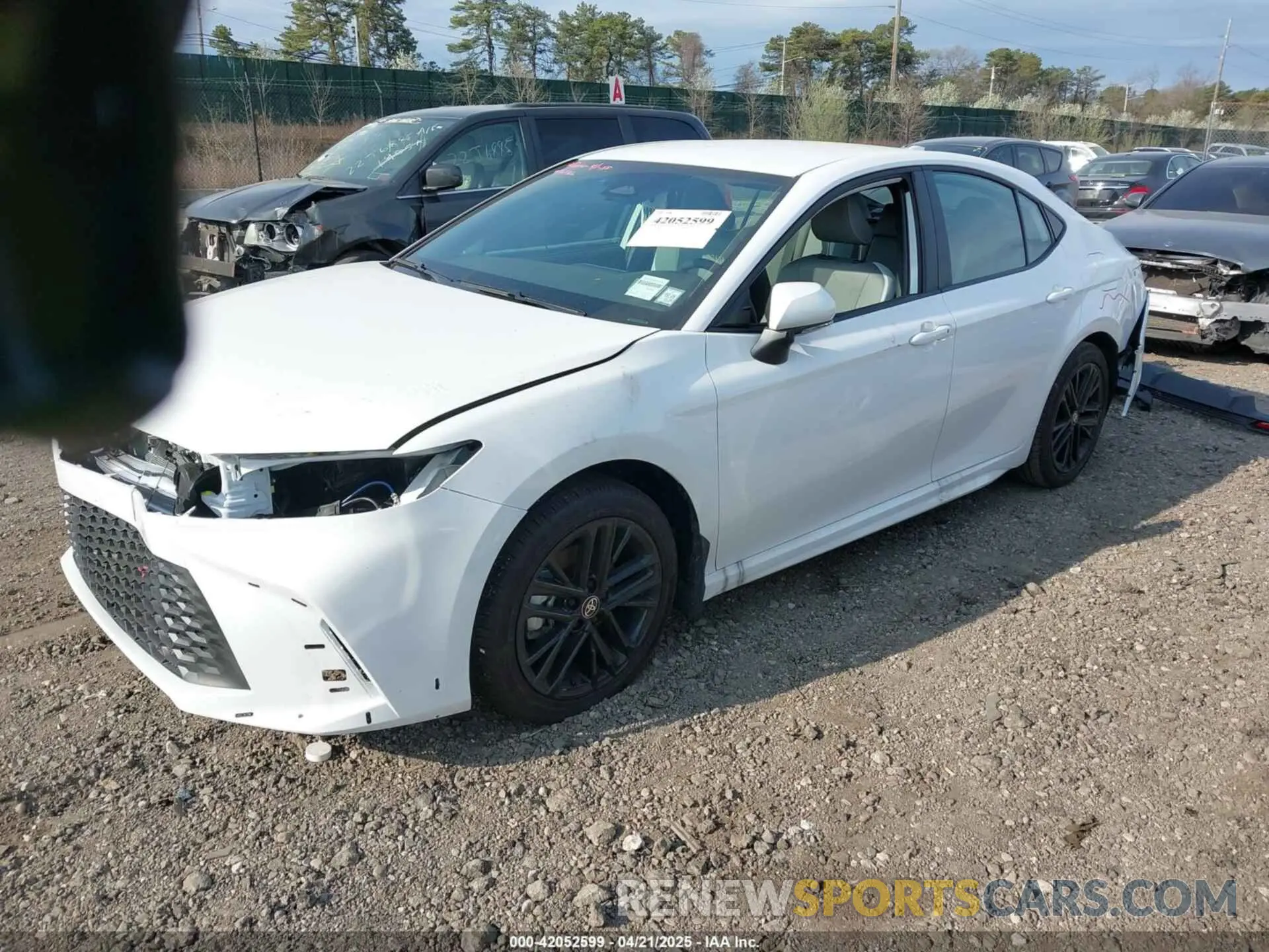 2 Photograph of a damaged car 4T1DBADK0SU526035 TOYOTA CAMRY 2025