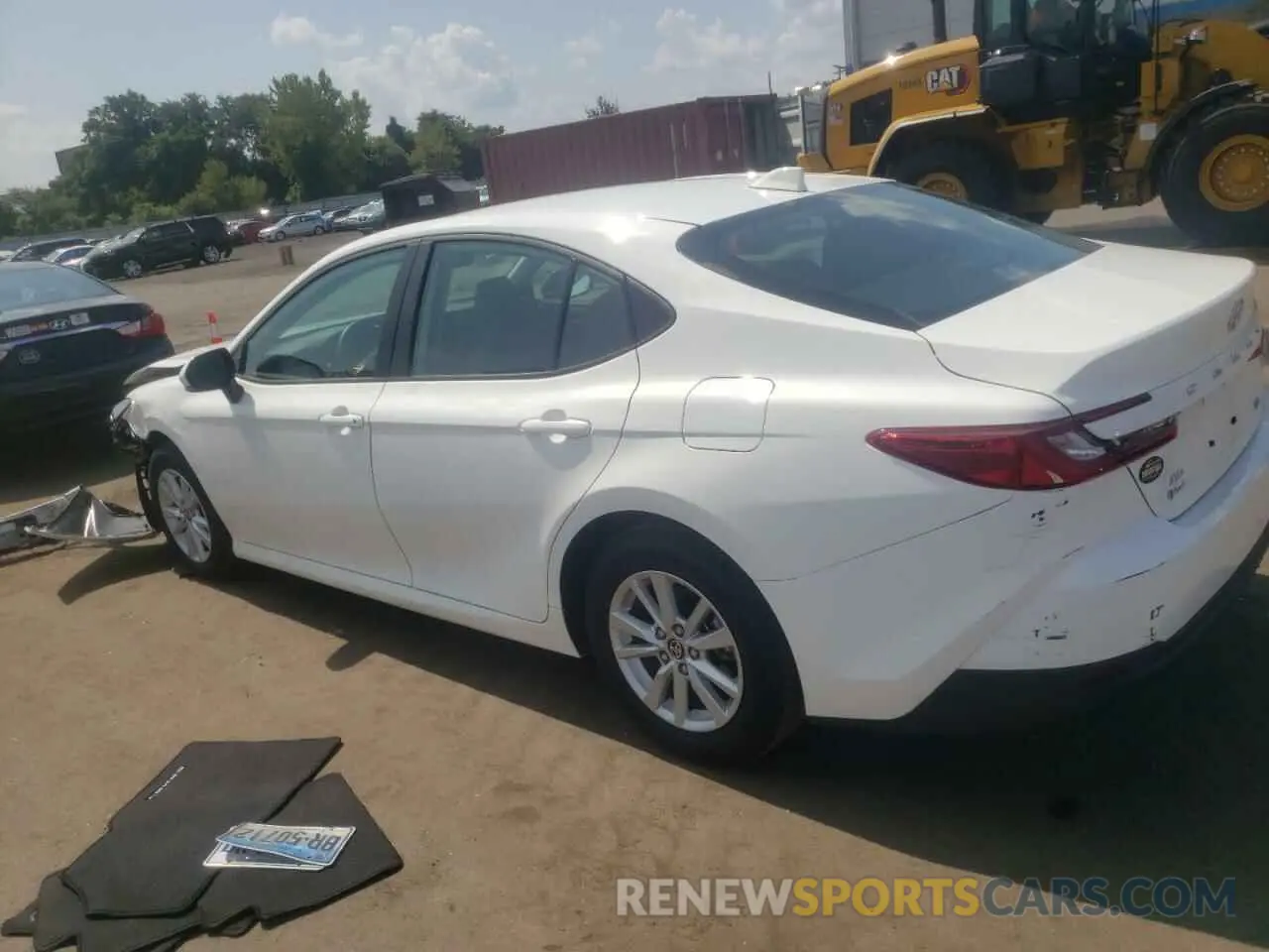 2 Photograph of a damaged car 4T1DBADK1SU002747 TOYOTA CAMRY 2025