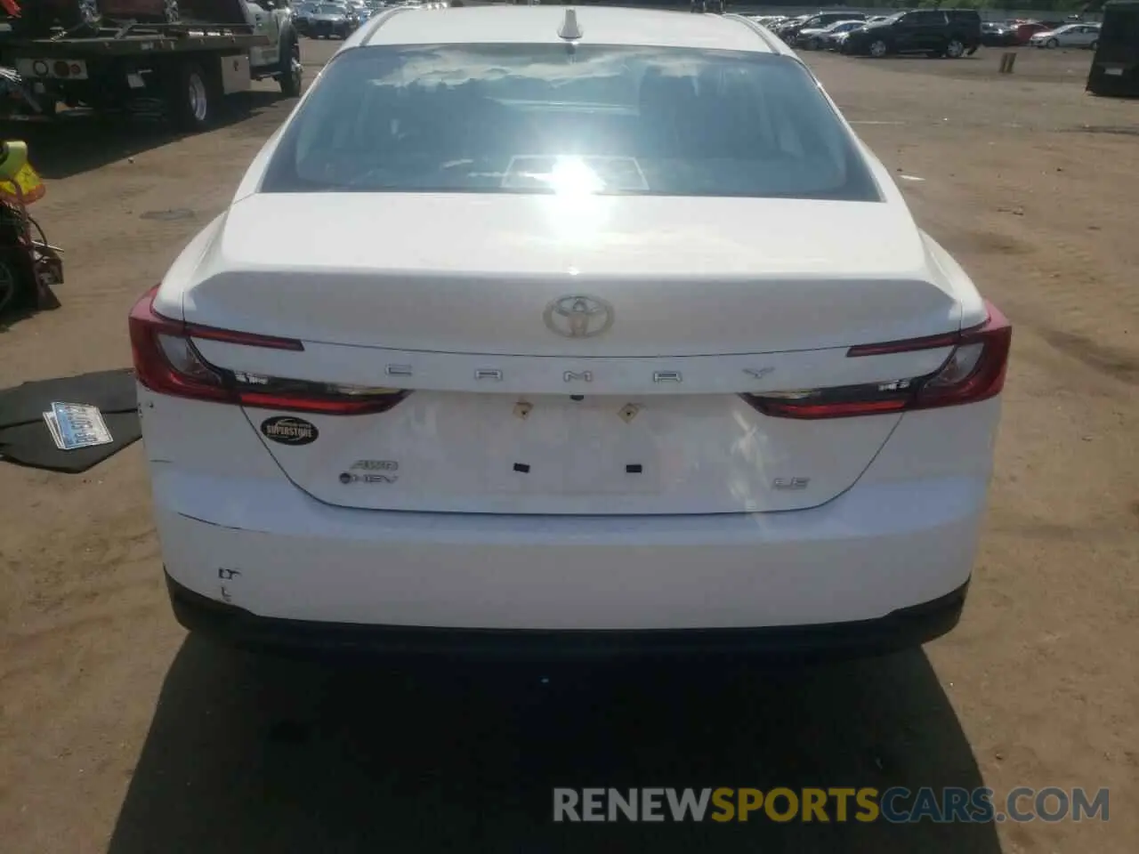 6 Photograph of a damaged car 4T1DBADK1SU002747 TOYOTA CAMRY 2025