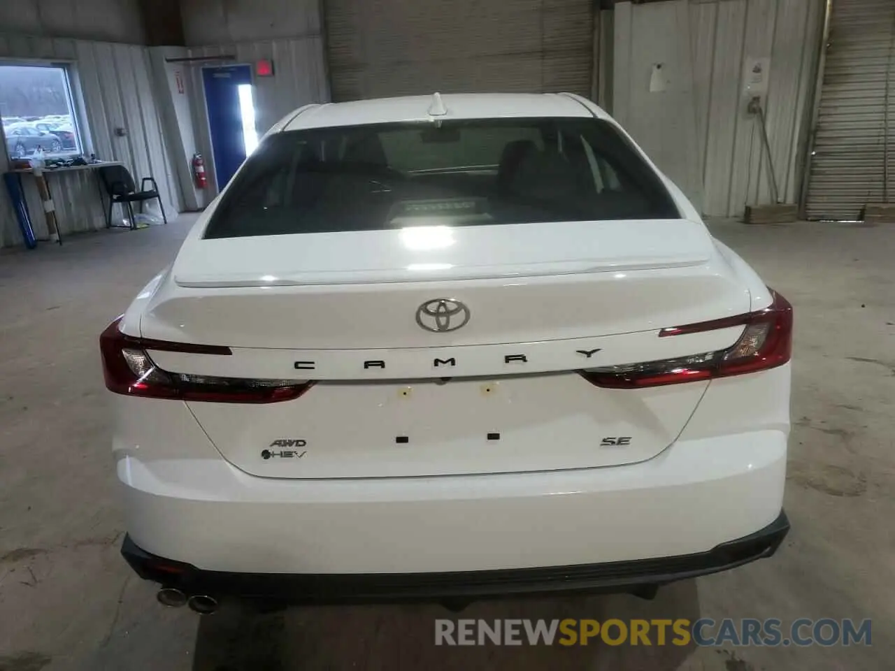 6 Photograph of a damaged car 4T1DBADK1SU019628 TOYOTA CAMRY 2025