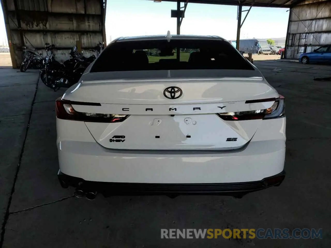 6 Photograph of a damaged car 4T1DBADK1SU519045 TOYOTA CAMRY 2025