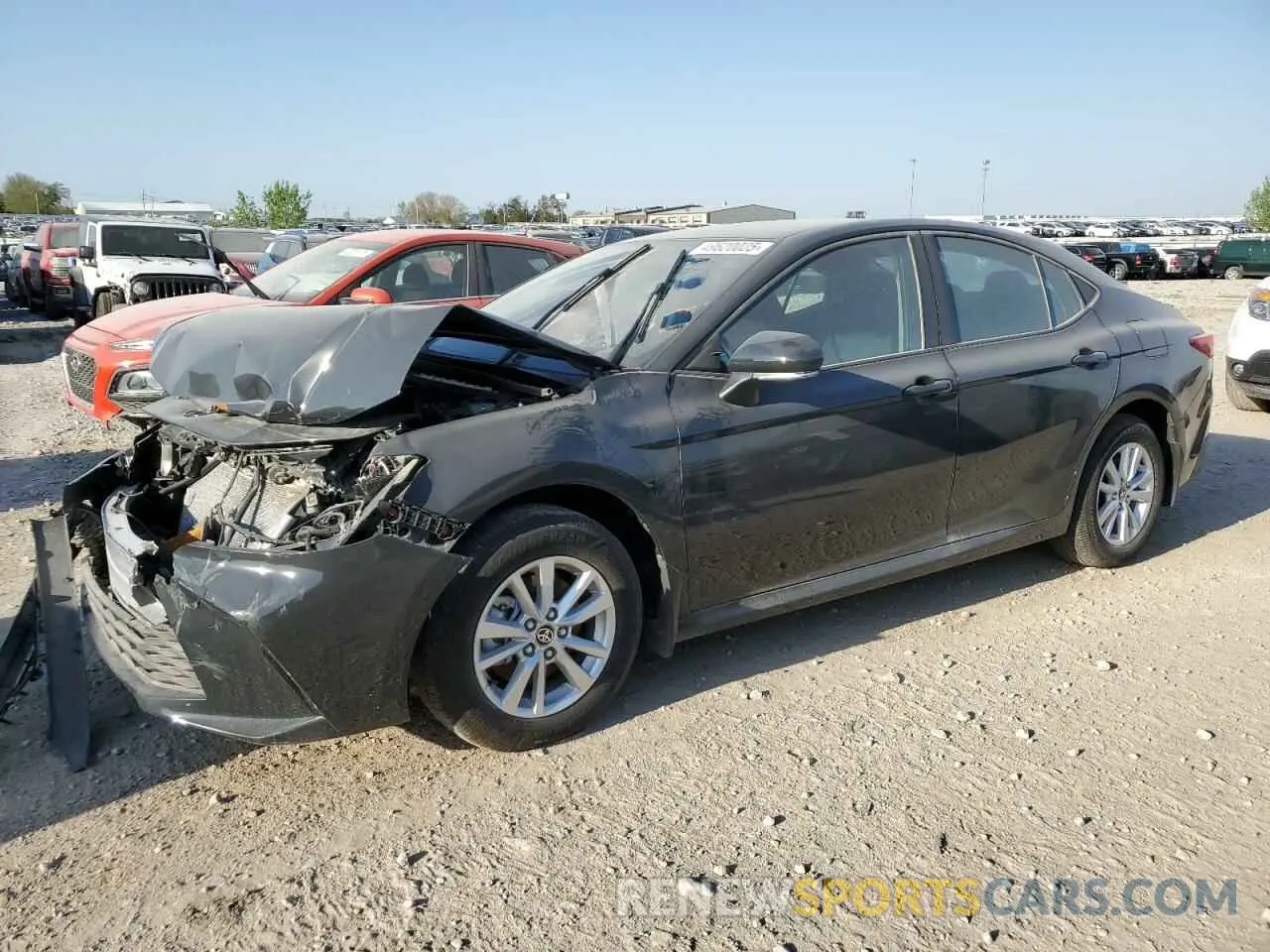 1 Photograph of a damaged car 4T1DBADK2SU012882 TOYOTA CAMRY 2025