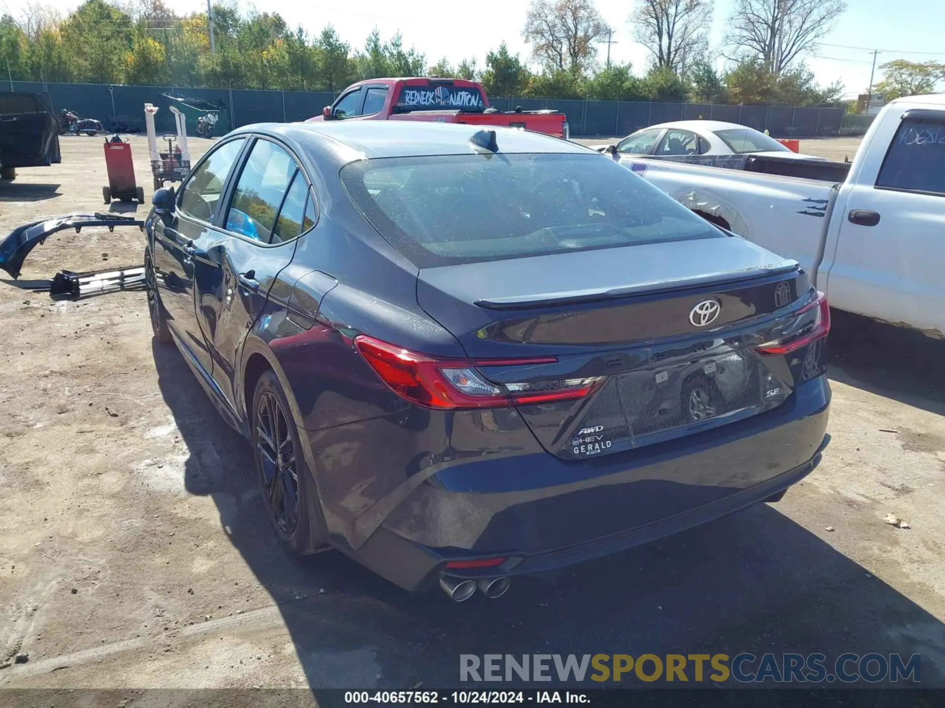 3 Photograph of a damaged car 4T1DBADK2SU505056 TOYOTA CAMRY 2025