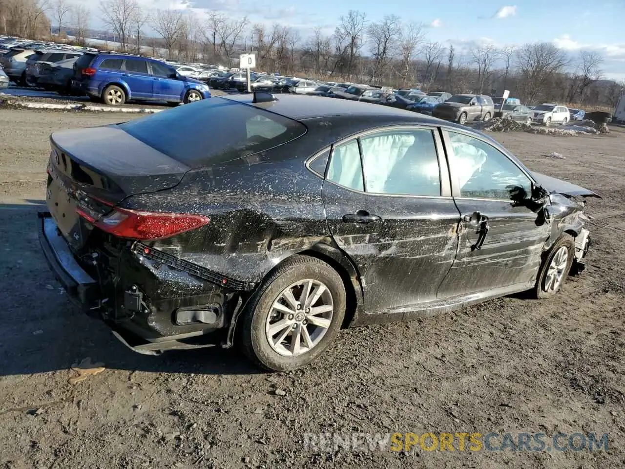 3 Photograph of a damaged car 4T1DBADK2SU510015 TOYOTA CAMRY 2025