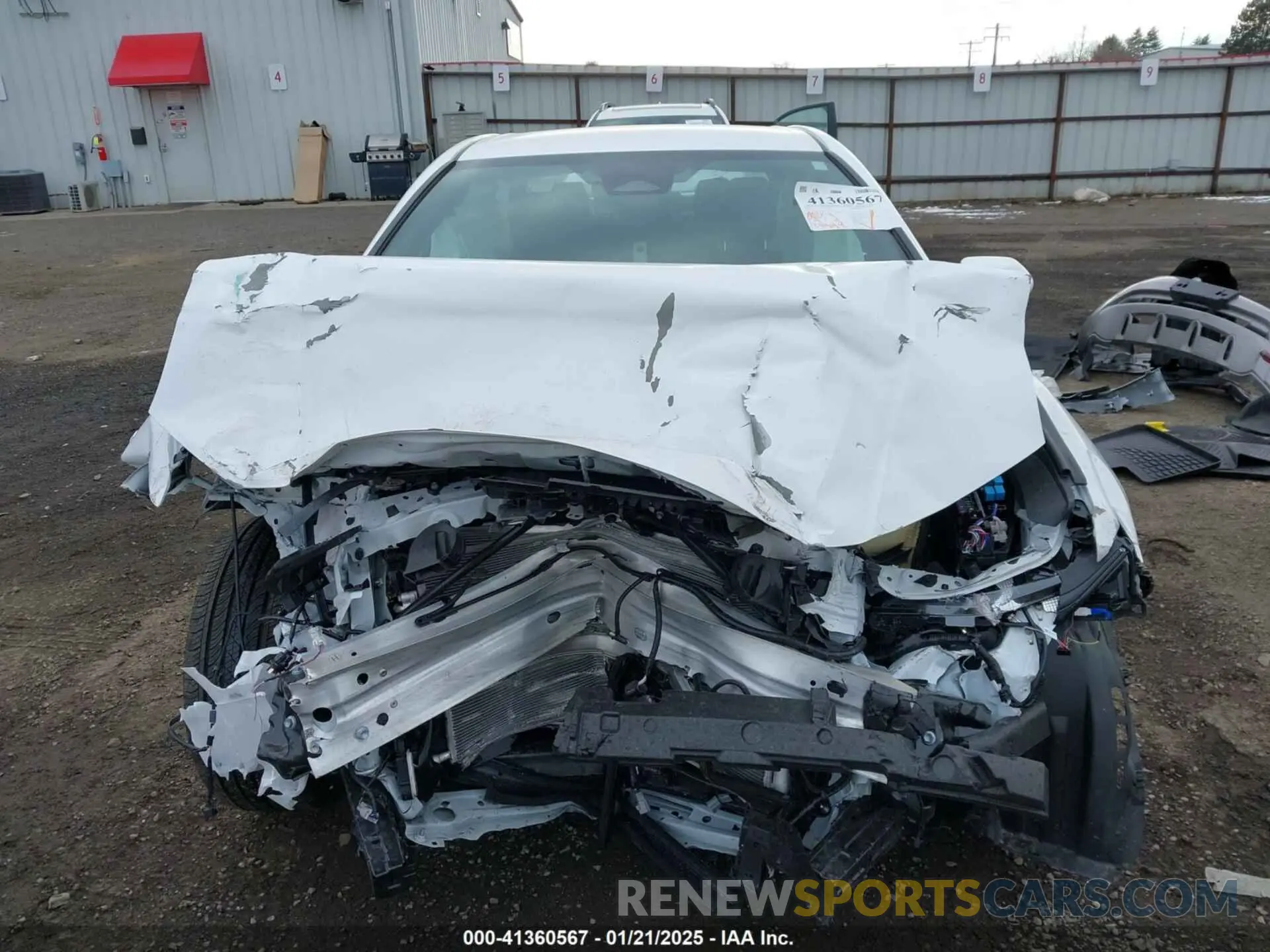13 Photograph of a damaged car 4T1DBADK2SU513738 TOYOTA CAMRY 2025