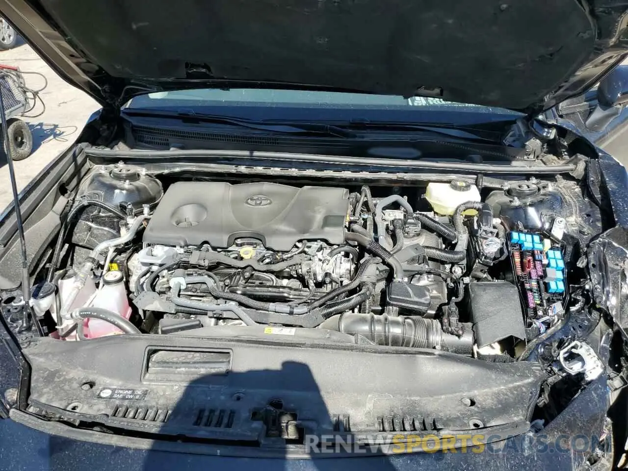 13 Photograph of a damaged car 4T1DBADK2SU520558 TOYOTA CAMRY 2025
