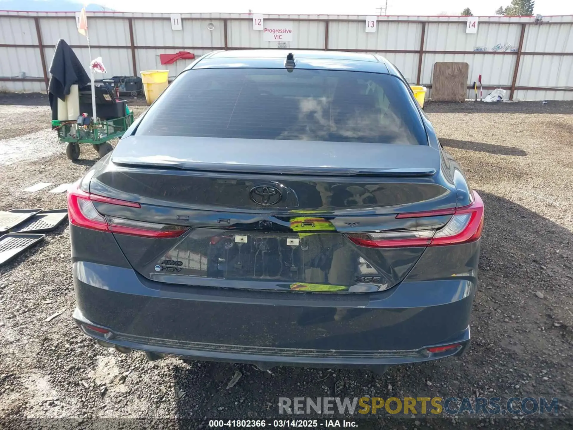 17 Photograph of a damaged car 4T1DBADK2SU521774 TOYOTA CAMRY 2025
