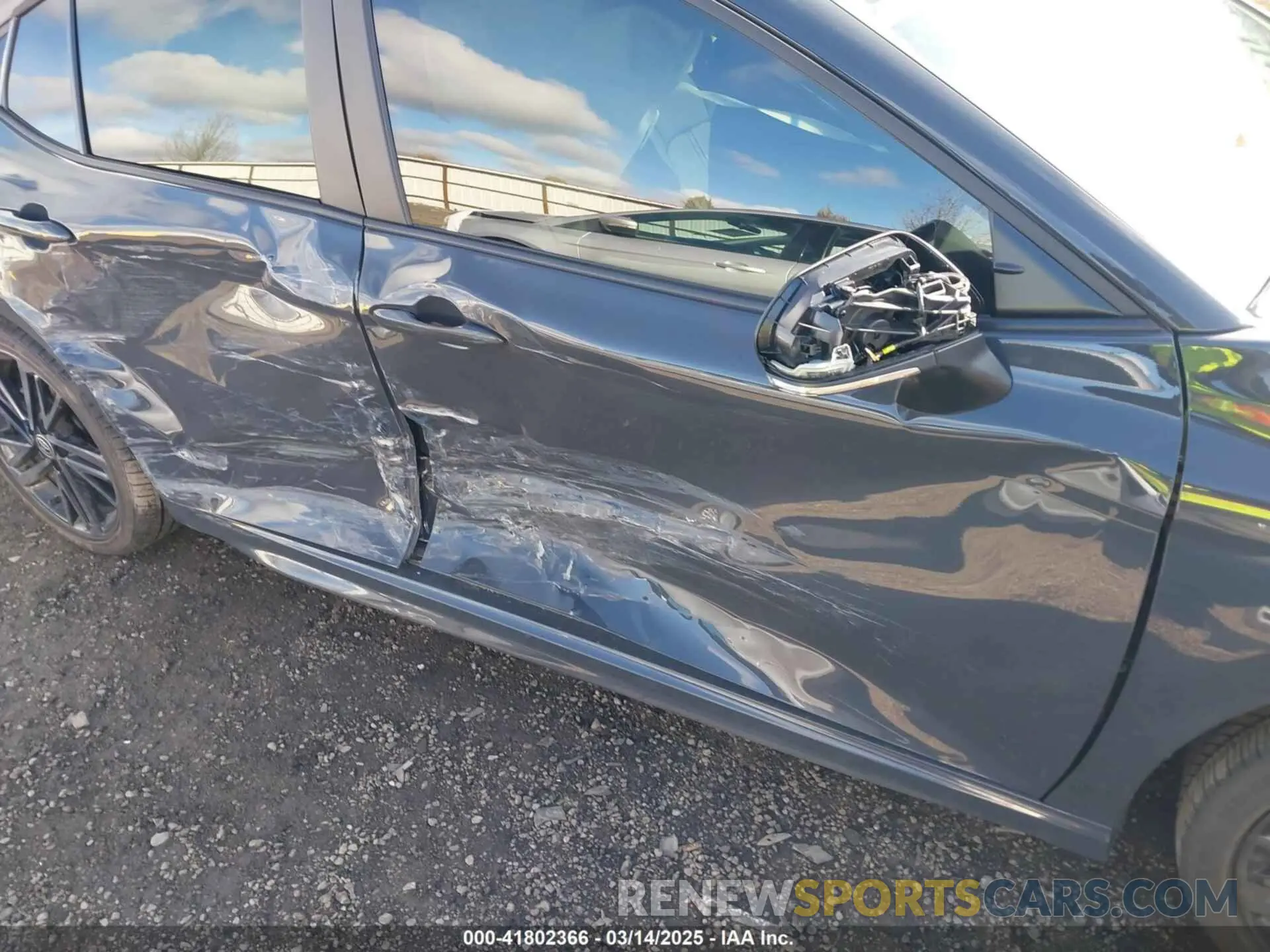 6 Photograph of a damaged car 4T1DBADK2SU521774 TOYOTA CAMRY 2025